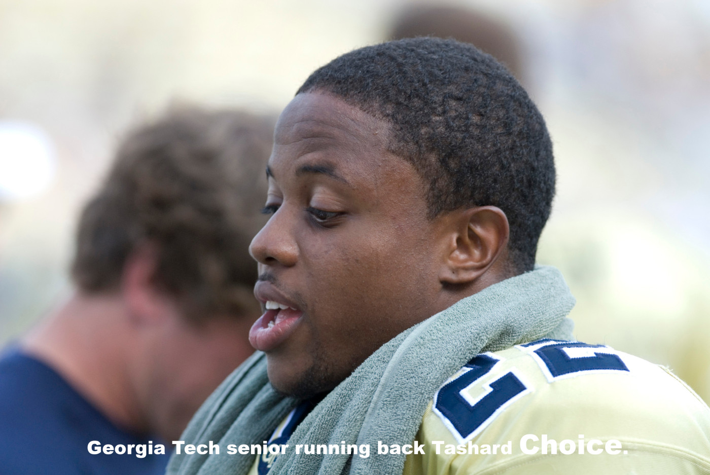 Georgia Tech senior running backTashard Choice is off to a fast start in 2007.