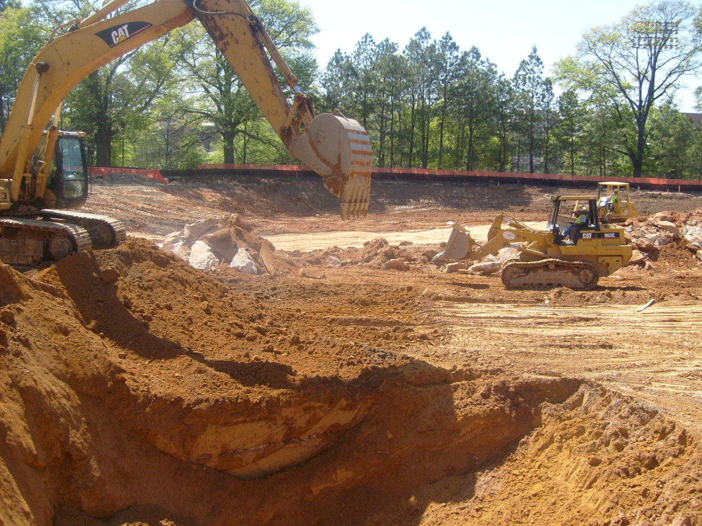 Georgia Tech Softball Complex Construction(April 17, 2008 update)