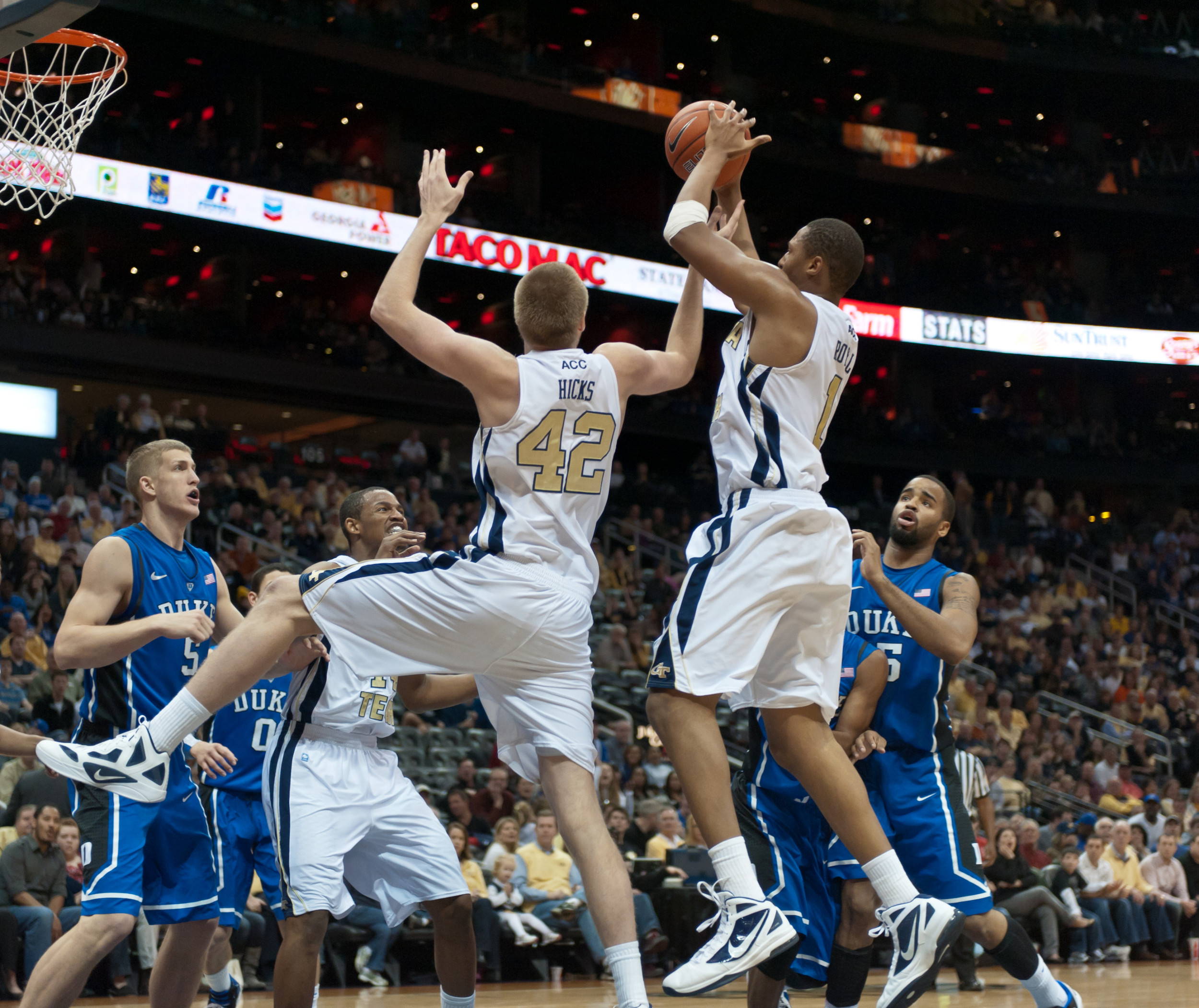 Nate Hicks (42), Julian Royal (1)