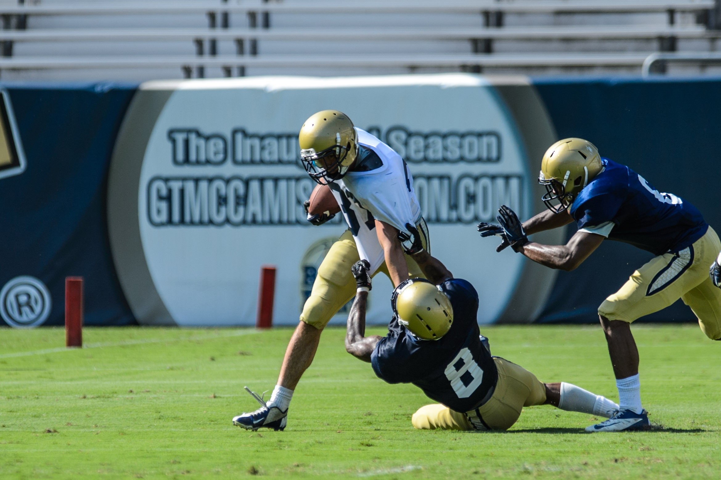 First Scrimmage of #GTCAMP13