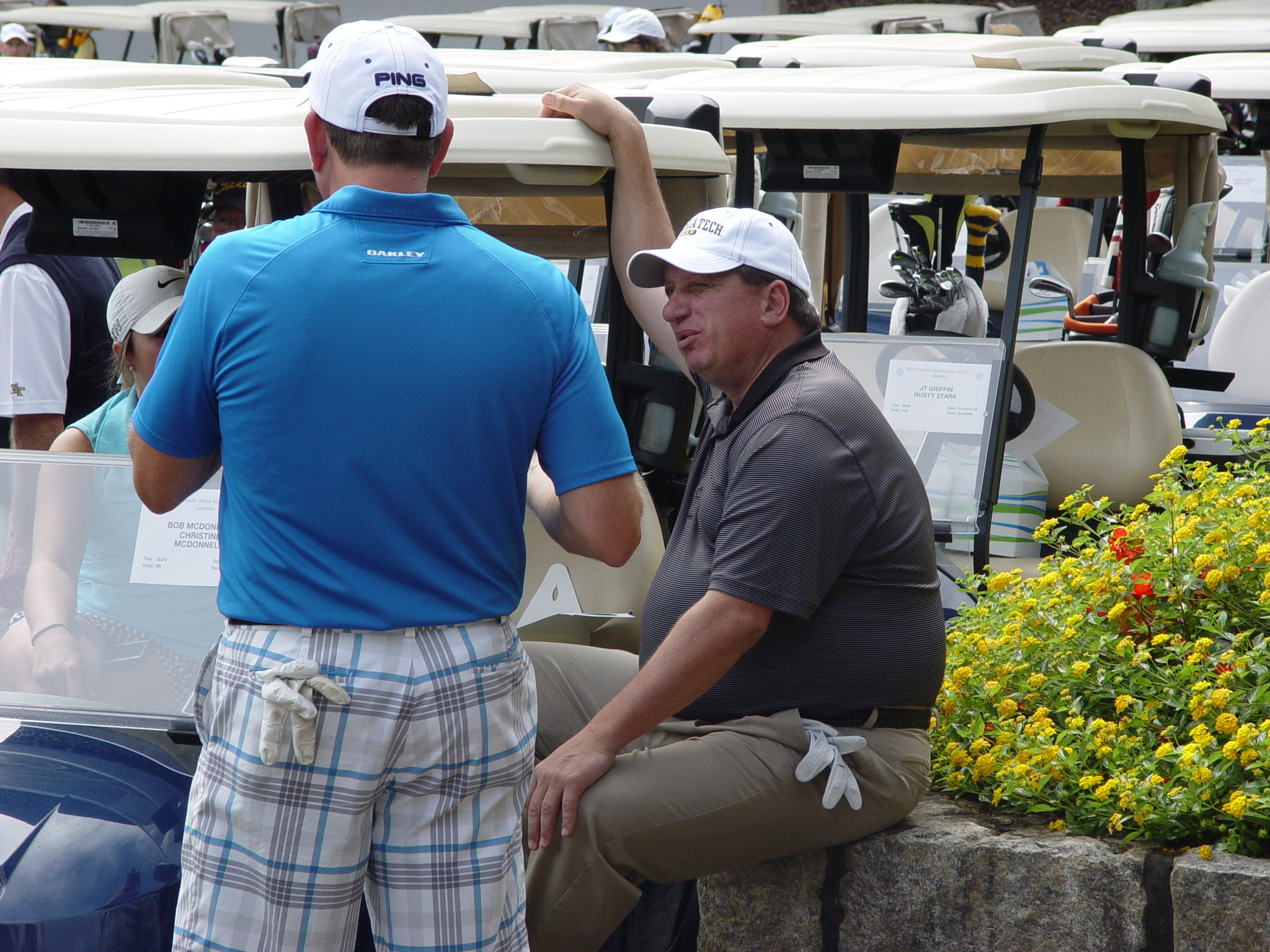 Bob McDonnell, Georgia Tech's first ACC champion, at the Ramblinwreck Cup - Golf Club of Georgia, October 5, 2015
