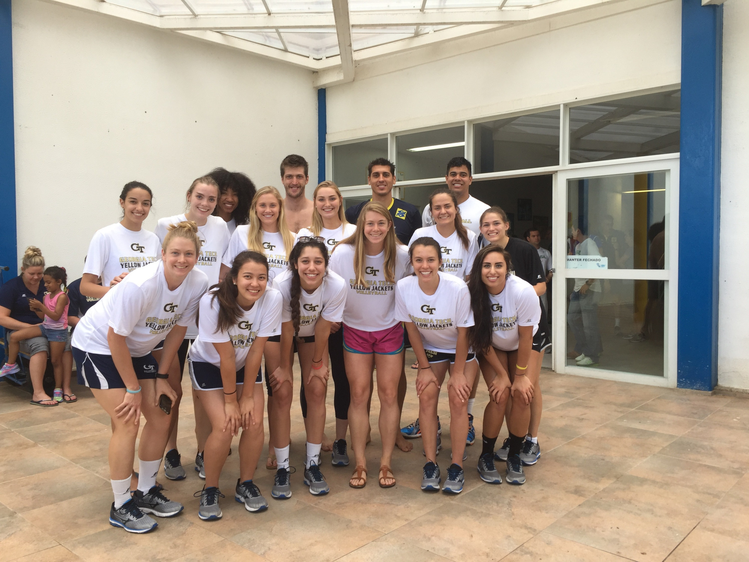 With Eder Carbonera and Sidnei Santos