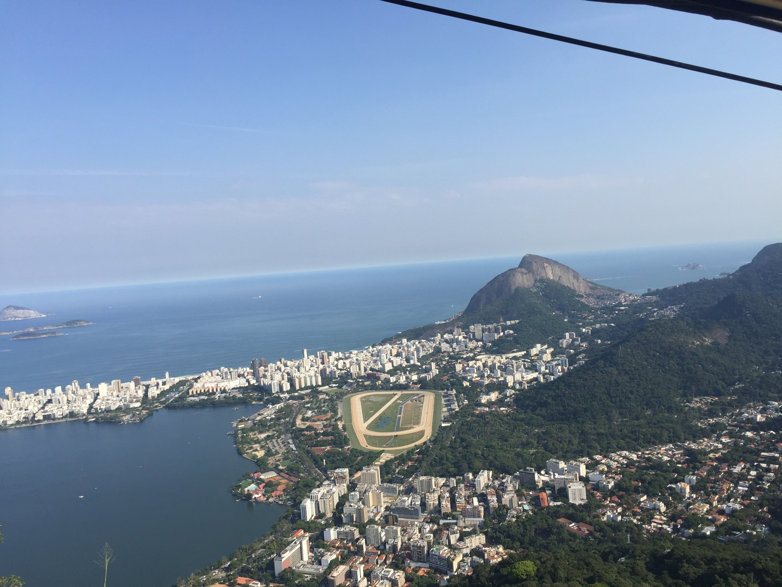 On the way up the mountain