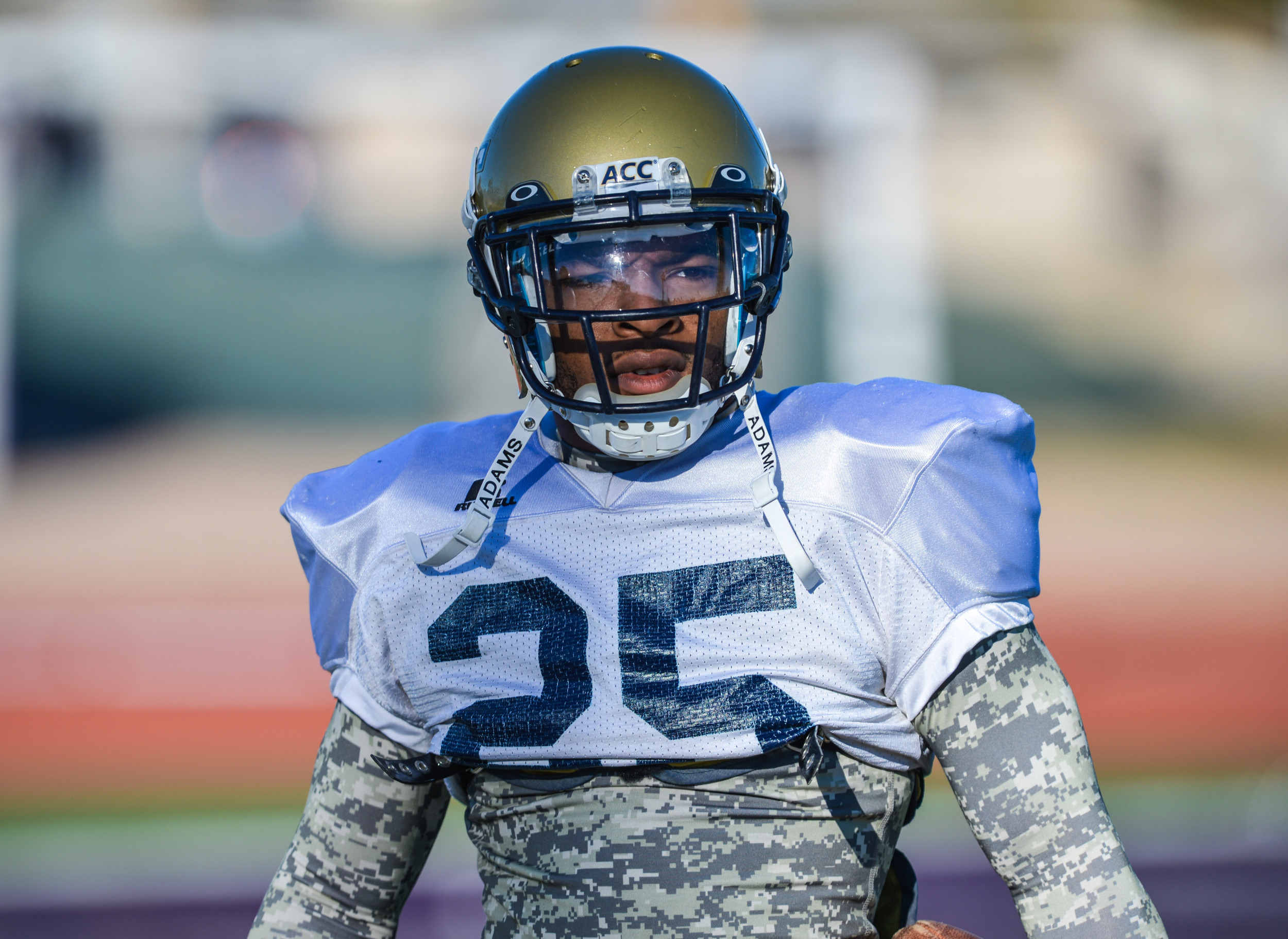 Georgia Tech held it's second practice in El Paso for the 2012 Hyundai Sun Bowl.