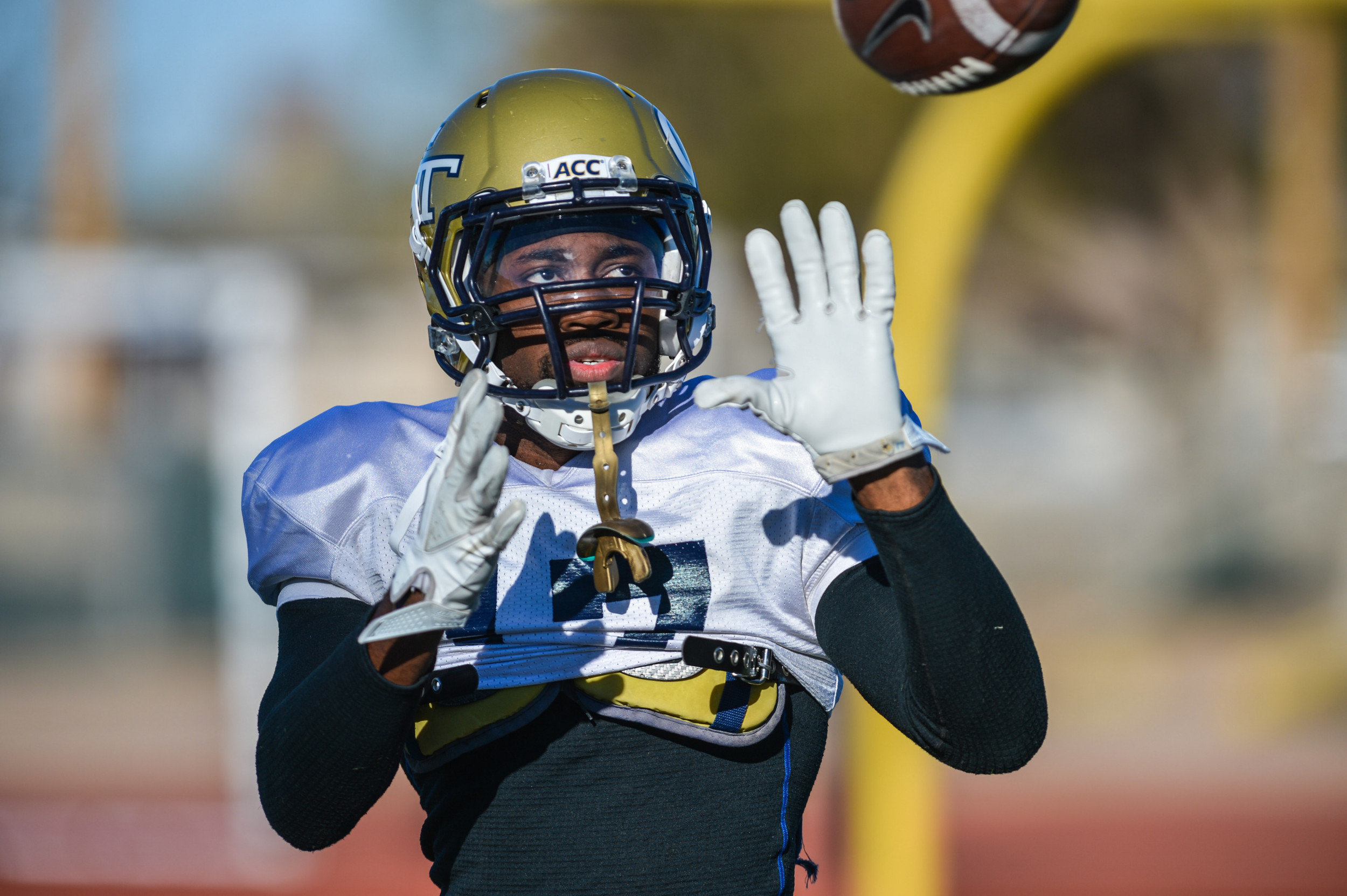 Georgia Tech held it's second practice in El Paso for the 2012 Hyundai Sun Bowl.