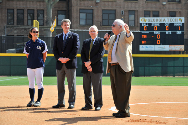 Shirley Clements Mewborn Field Ribbon Cutting Ceremony: March 10, 2009