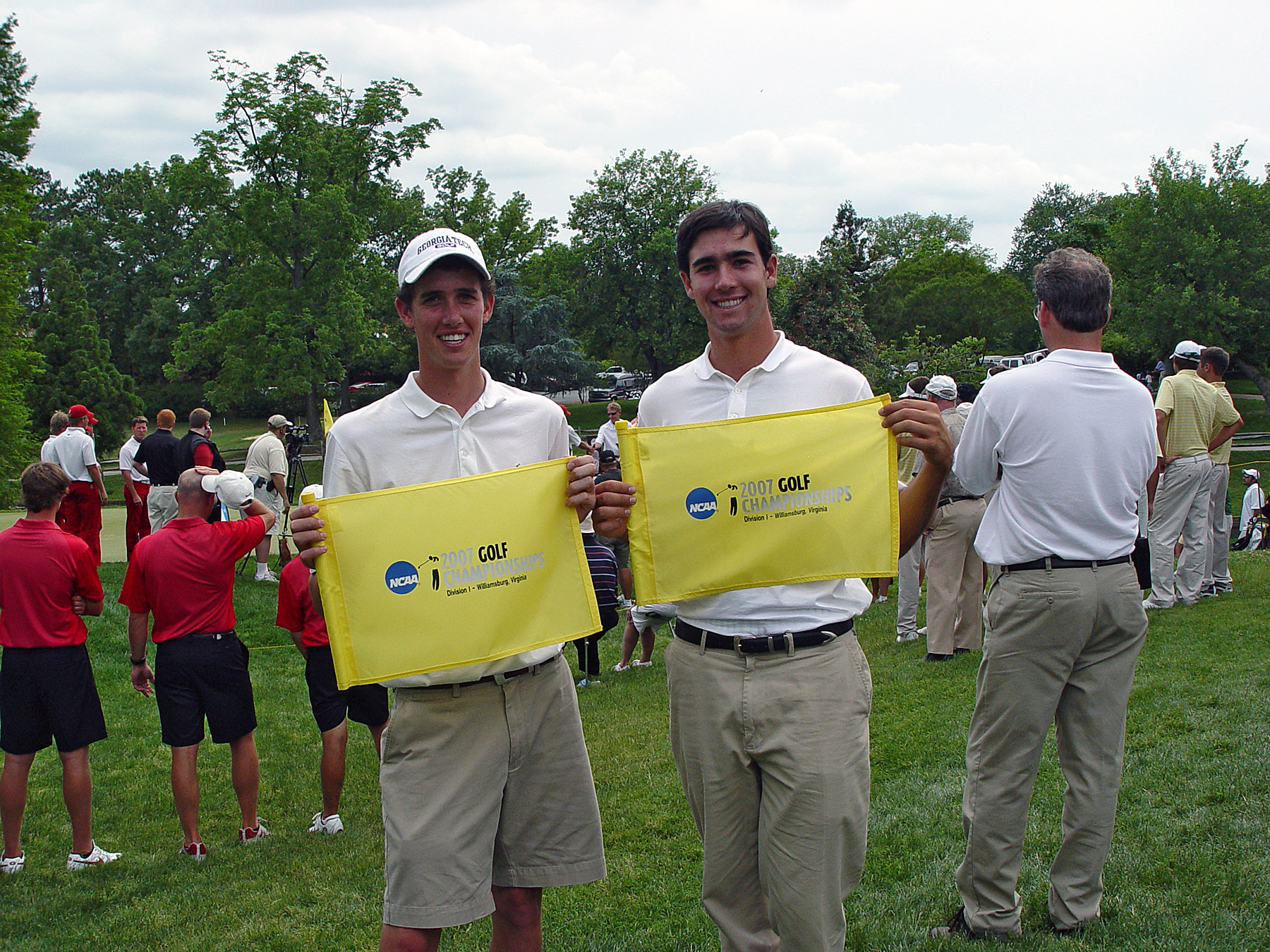 Chesson Hadley, Cameron Tringale - Georgia Tech golf