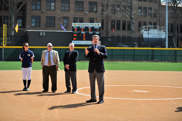 Shirley Clements Mewborn Field Ribbon Cutting Ceremony: March 10, 2009