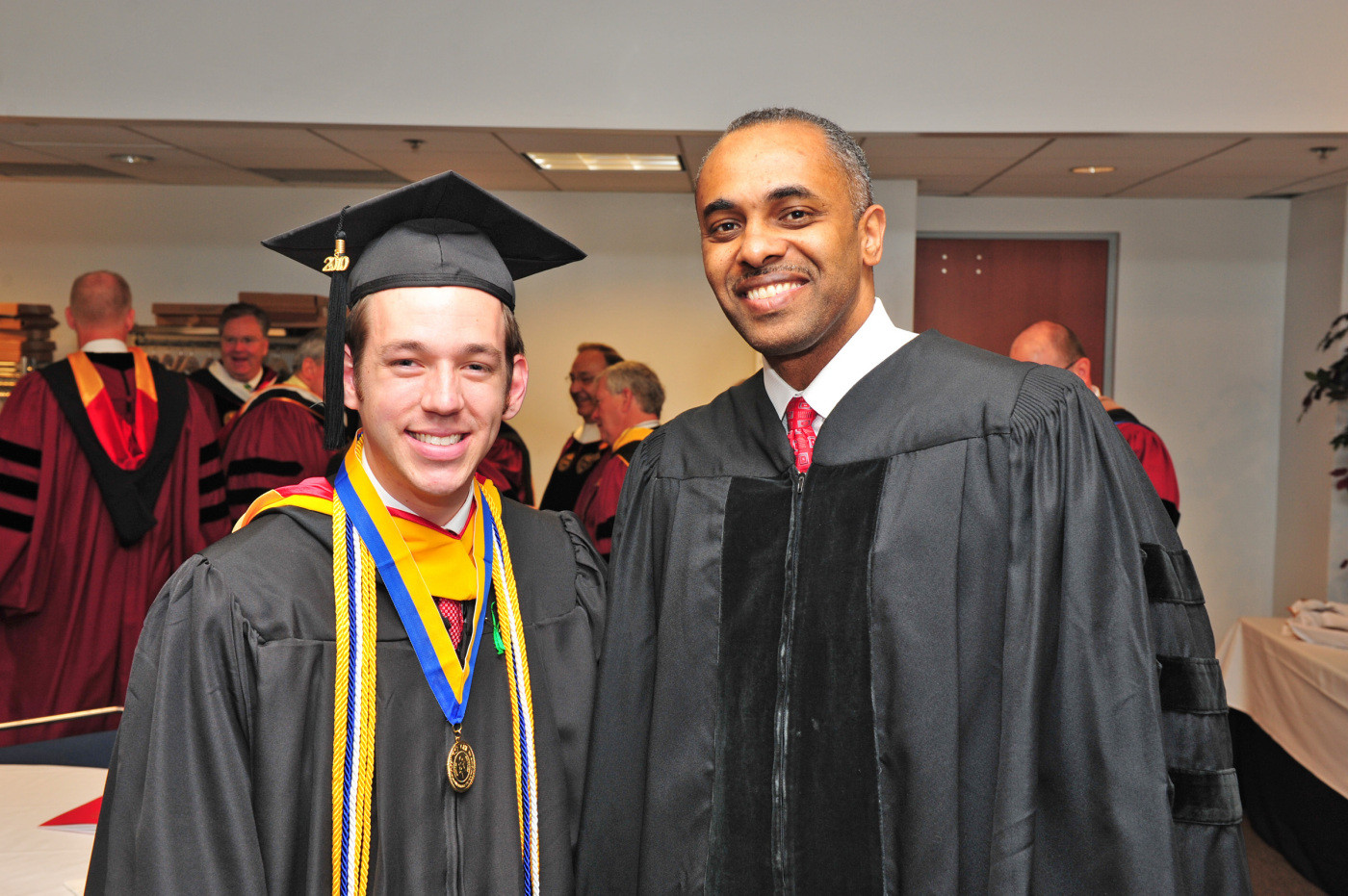 Paul Hewitt at the 2010 St. John Fisher College Commencement exercises.