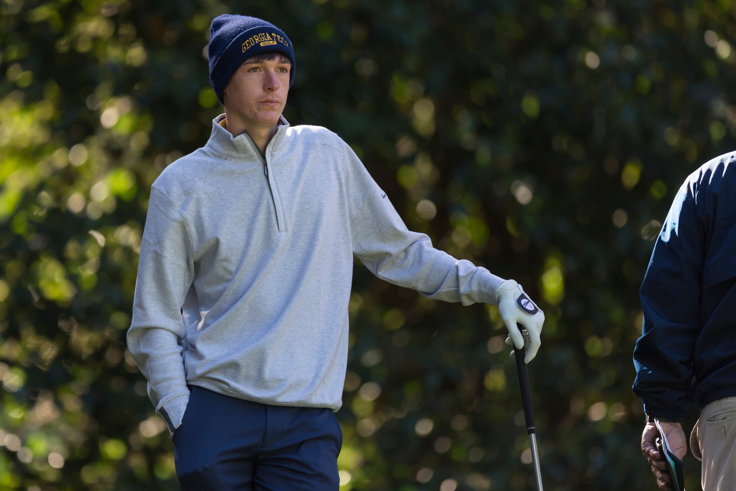 Luke Schniederjans during the second round of the Golf Club of Georgia Collegiate, October 22, 2016