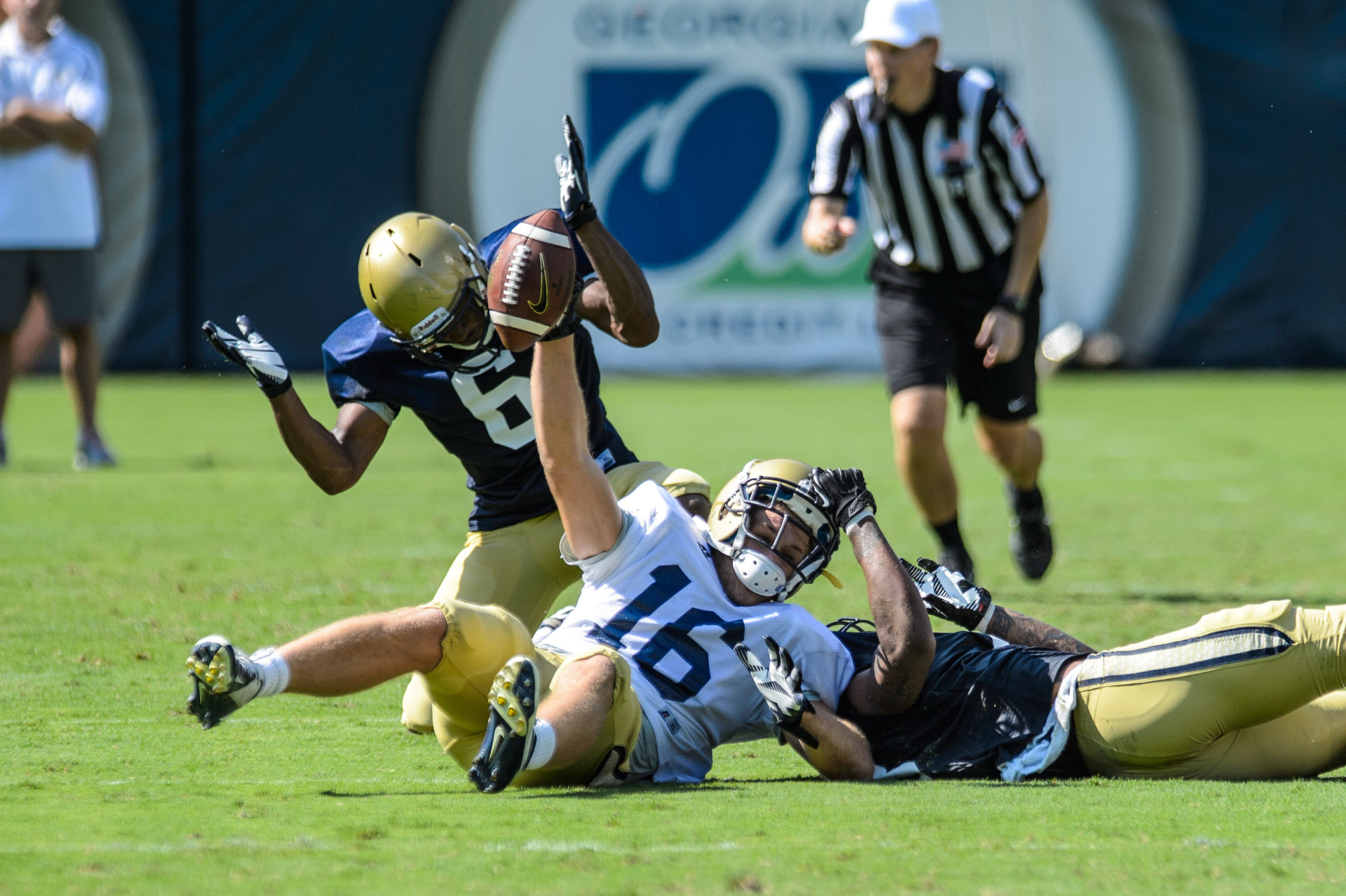 First Scrimmage of #GTCAMP13