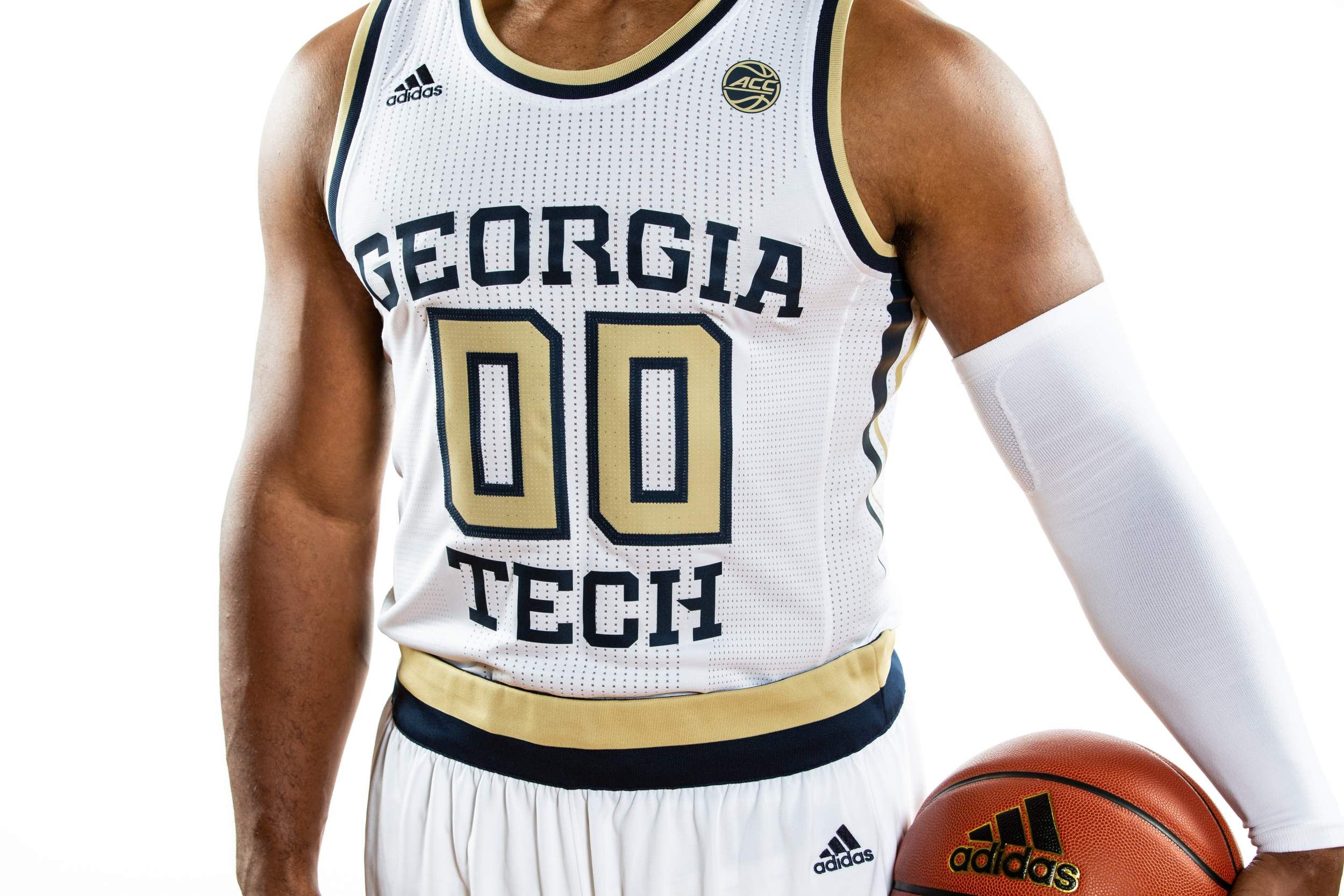 Georgia Tech Yellow Jackets Russell Athletic Practice Jersey - Basketball L