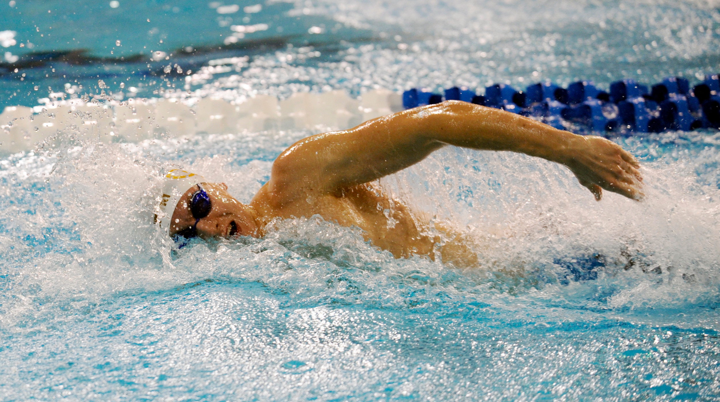 Andrew Kosic (2014 NCAA Swimming Championship, photo by Brendan Maloney)