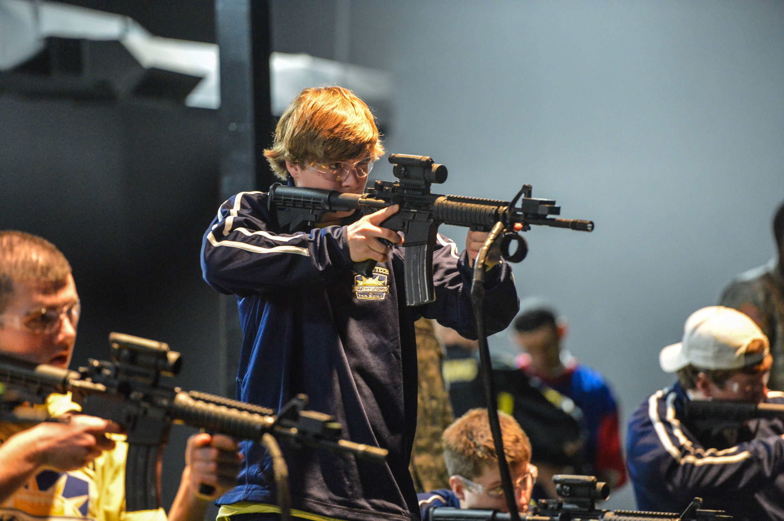 Georgia Tech players travelled to Fort Bliss for Day 2 of the 2012 Sun Bowl.