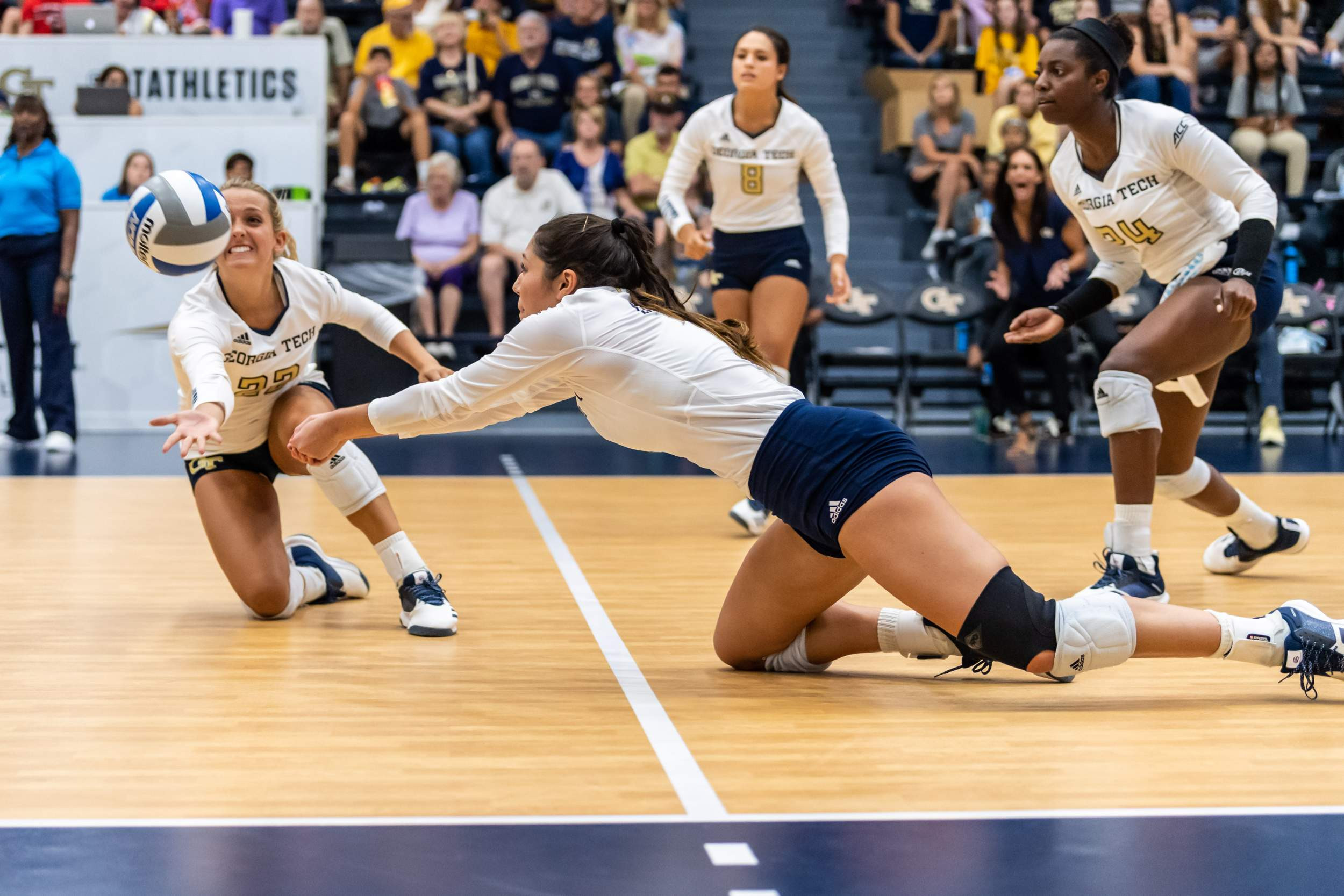 Photos Volleyball vs. Long Beach State Tech Yellow Jackets