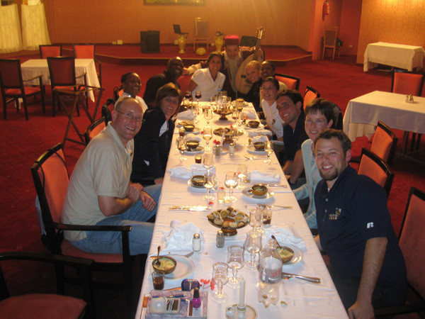 Dinner at the Tunisian Restaurant in the hotel