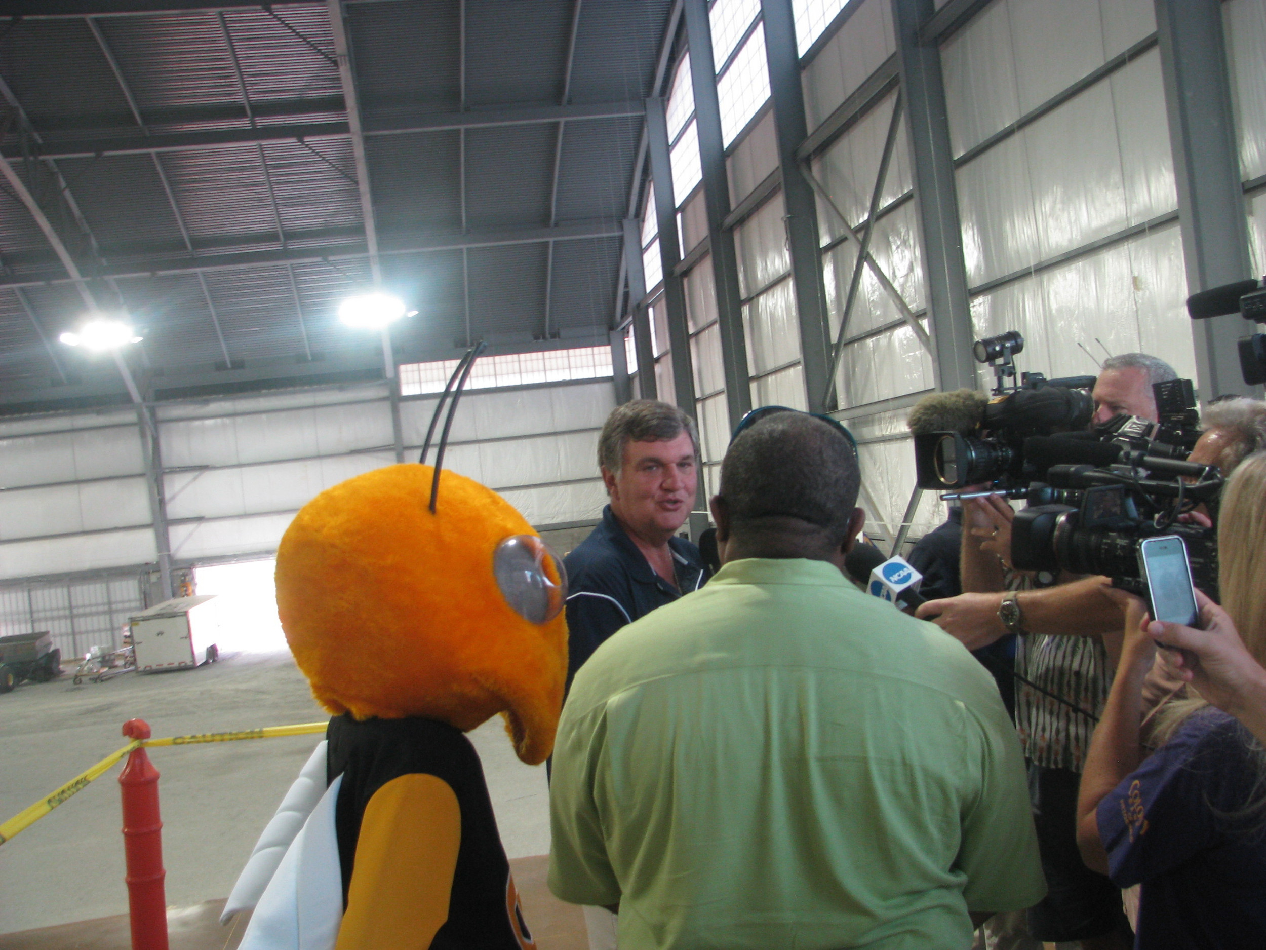 Photo taken on July 1, 2011 - Media Day at the Brock Practice Facility