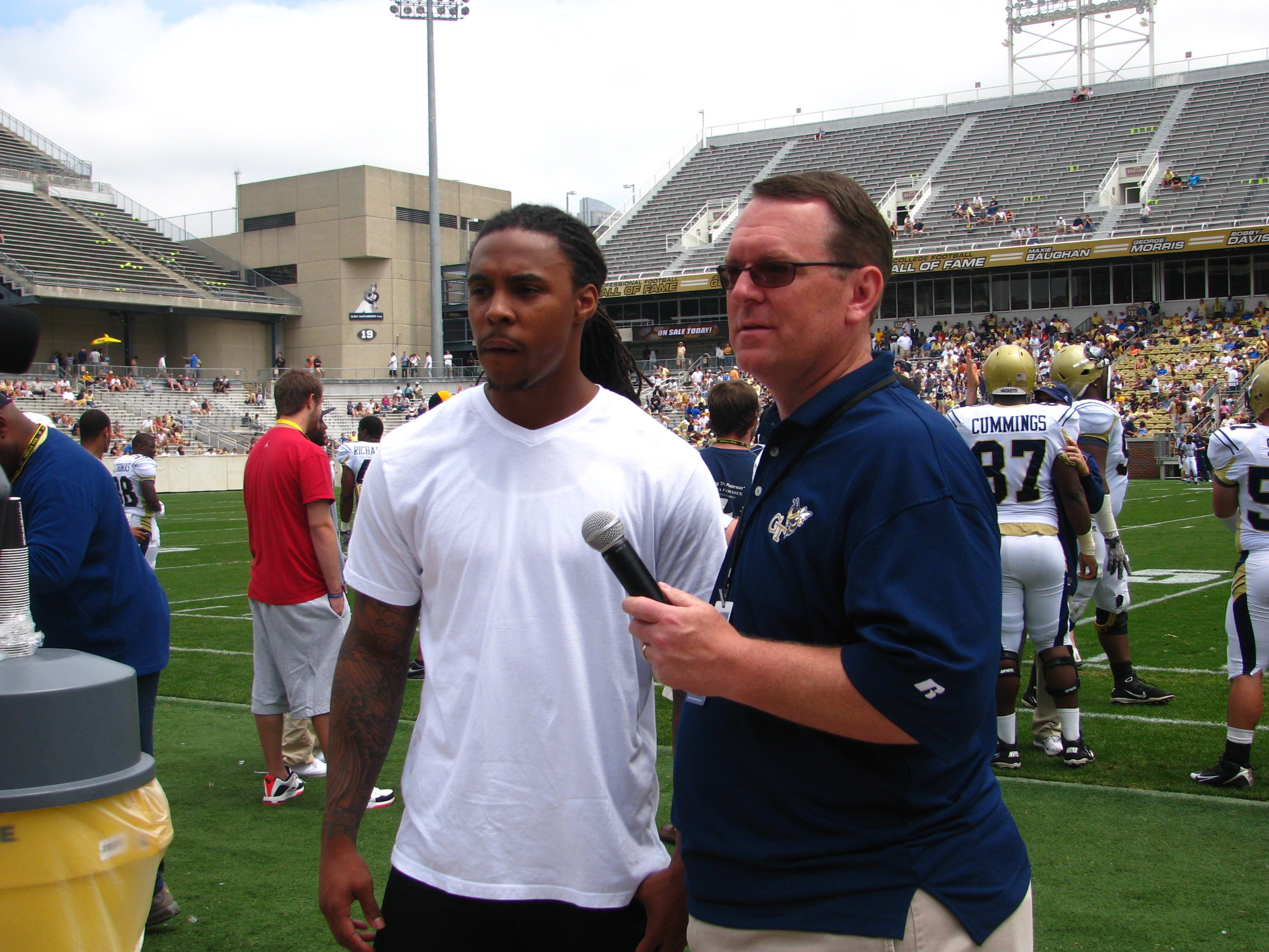 Morgan Burnett - 2011 Georgia Tech T-Day Game