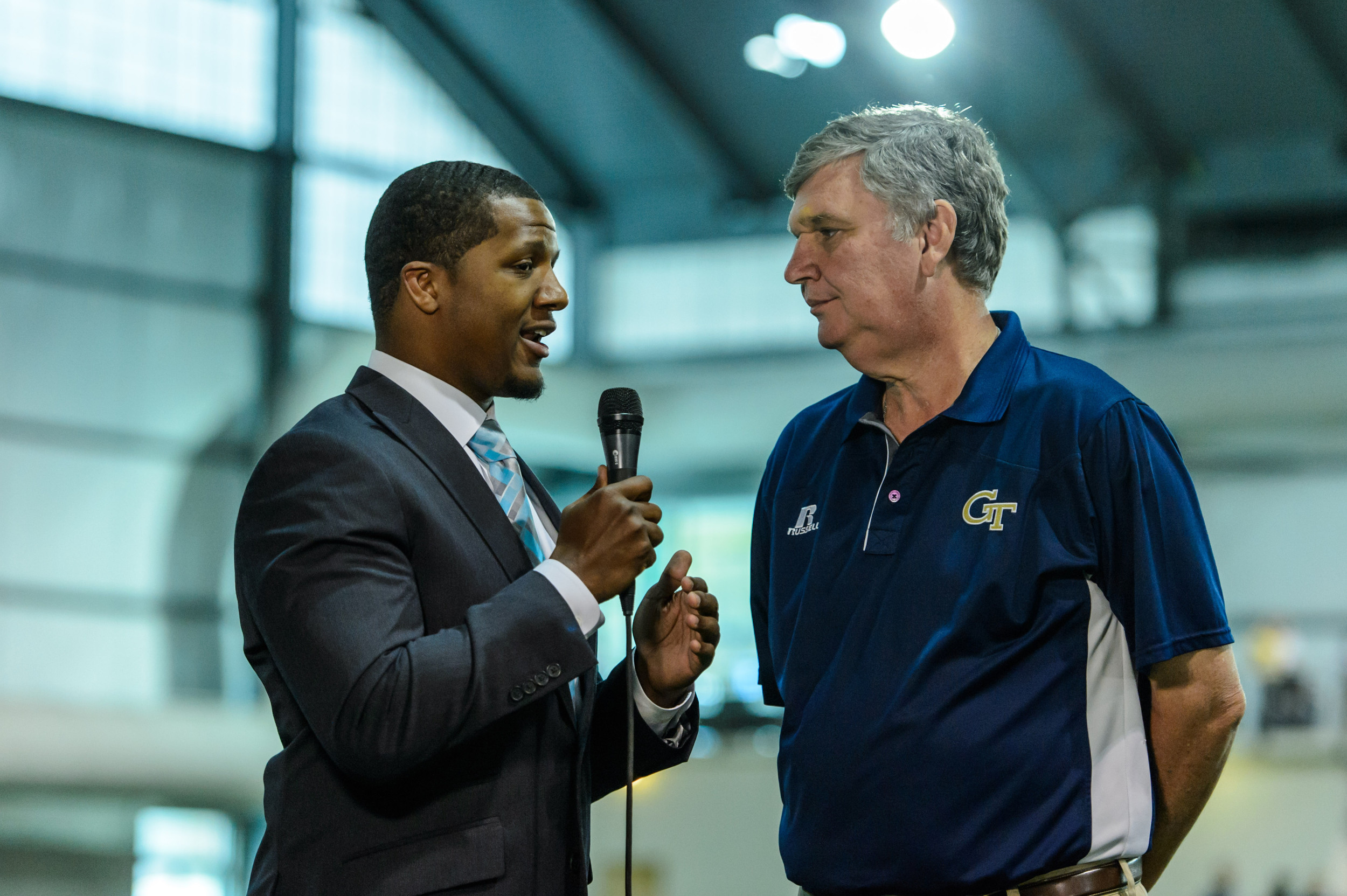 Roddy Jones interviews Coach Paul Johnson