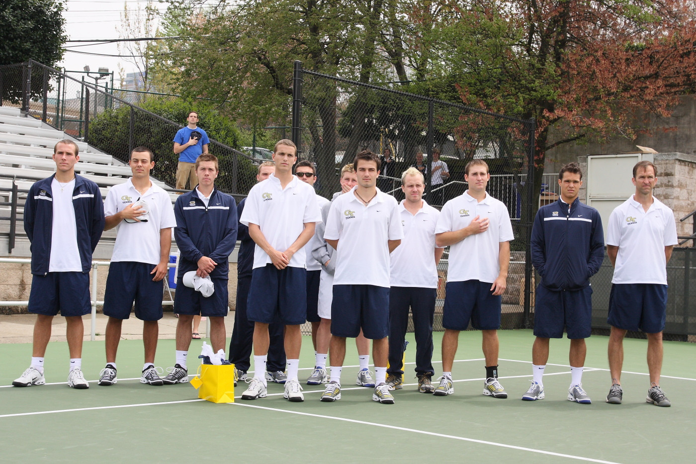 Standing to honor America