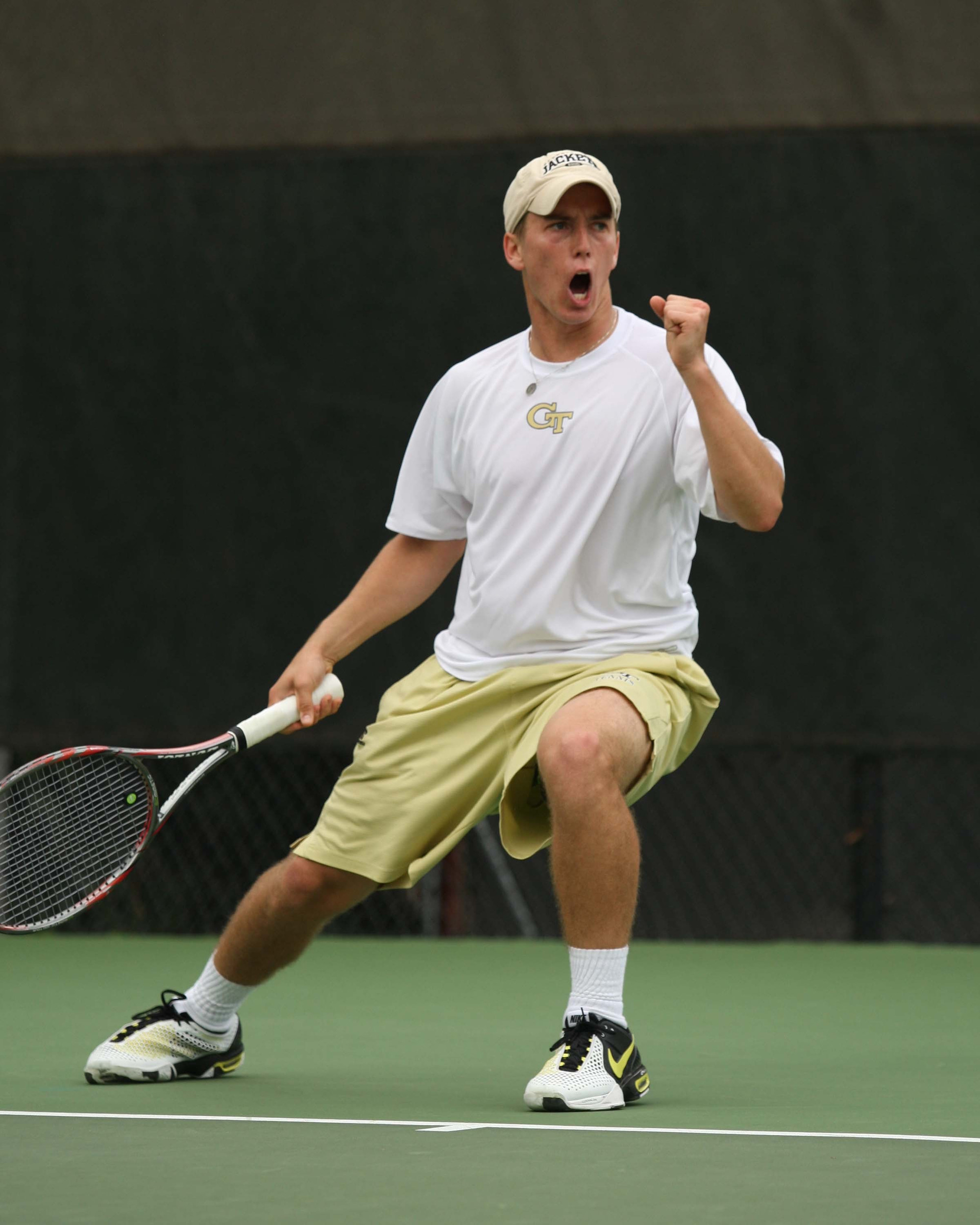 Colin Edwards freshman tennis player 2011-12