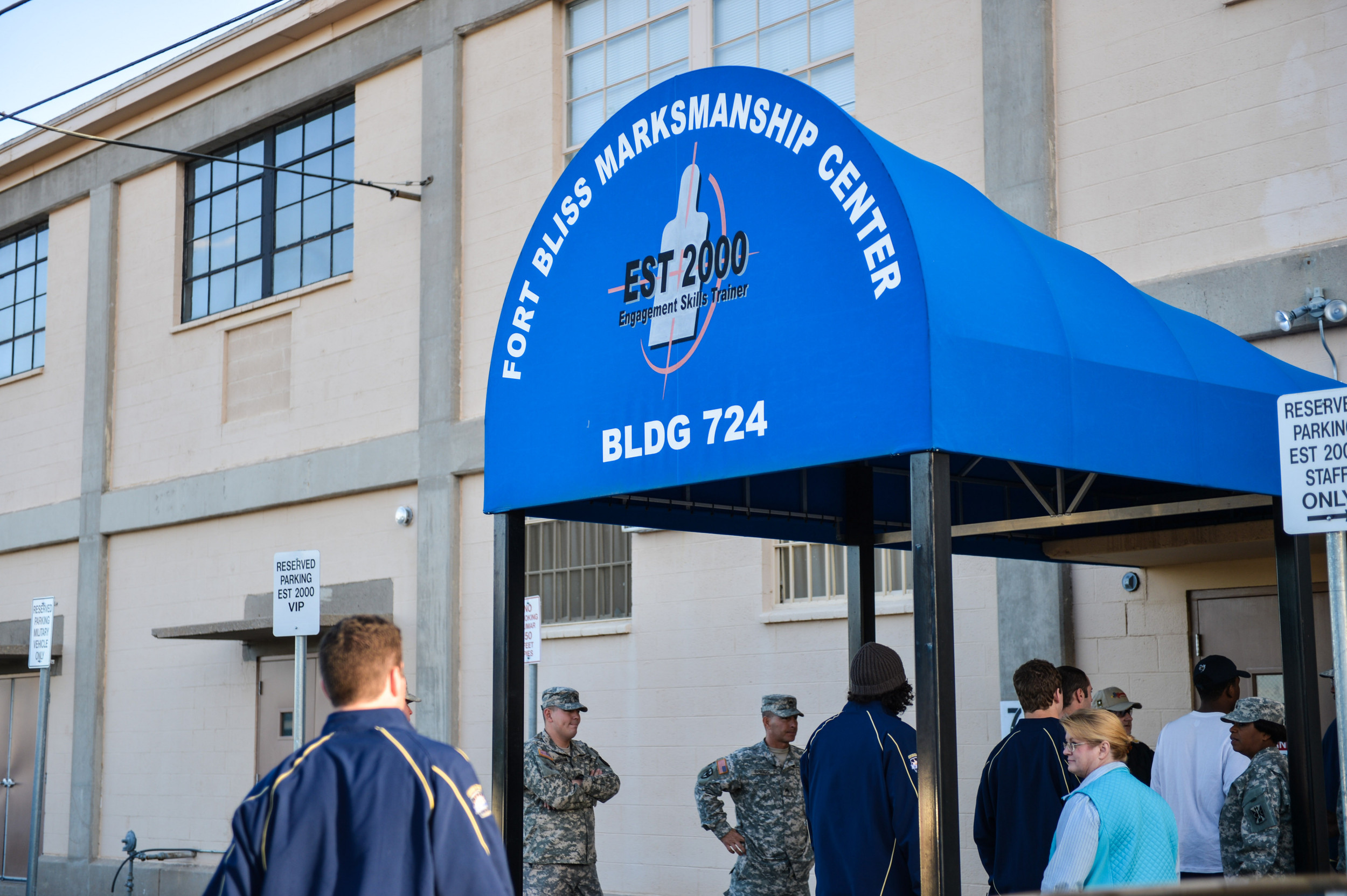 Georgia Tech players travelled to Fort Bliss for Day 2 of the 2012 Sun Bowl.