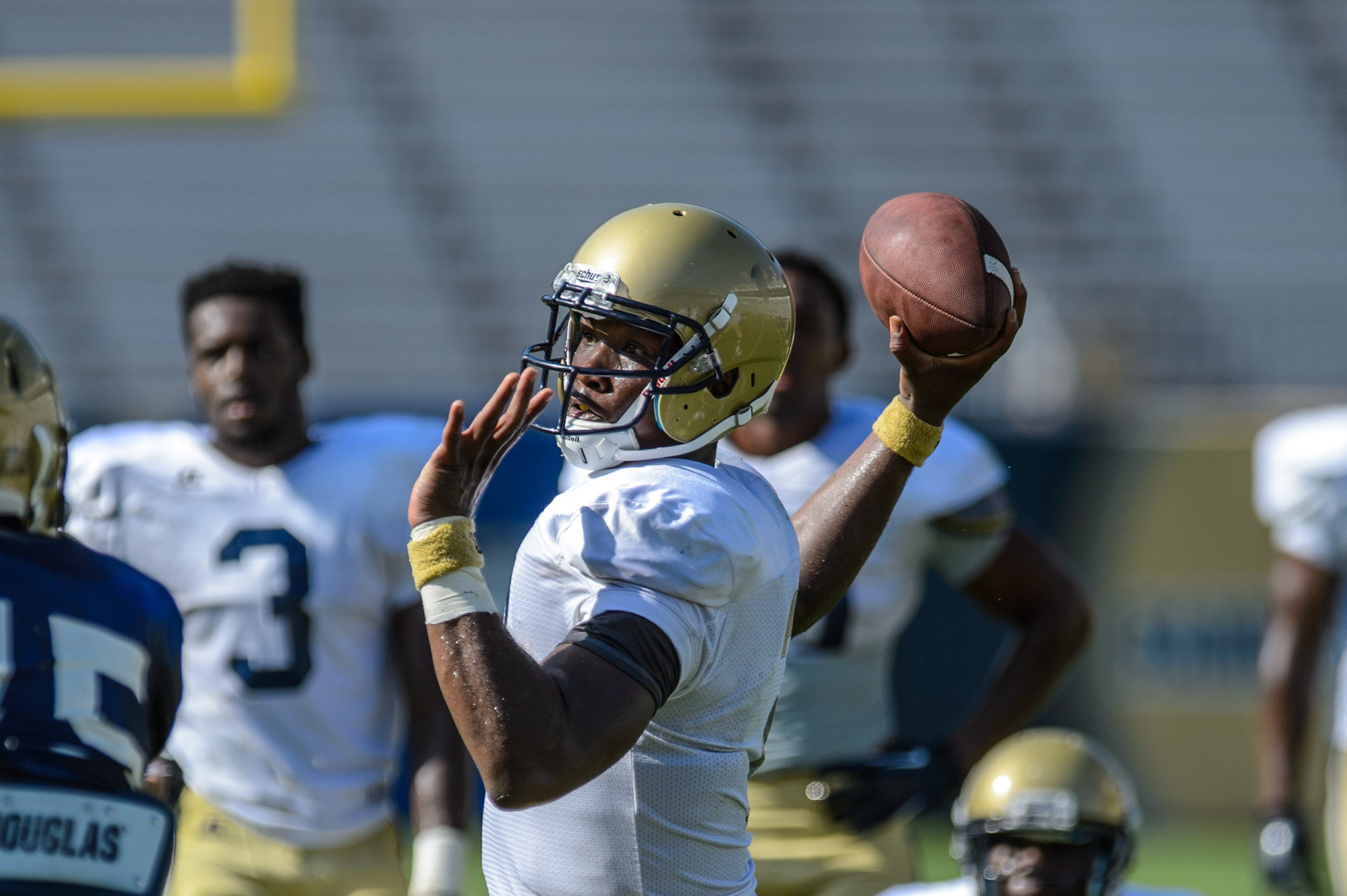 First Scrimmage of #GTCAMP13