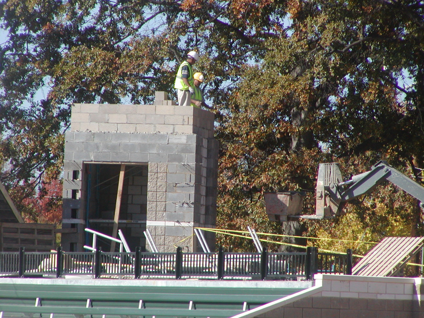 Work continues - 11/10/08