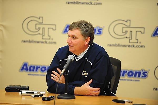 Coach Paul Johnson. Photo by LensEffects
