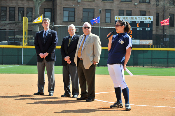 Shirley Clements Mewborn Field Ribbon Cutting Ceremony: March 10, 2009