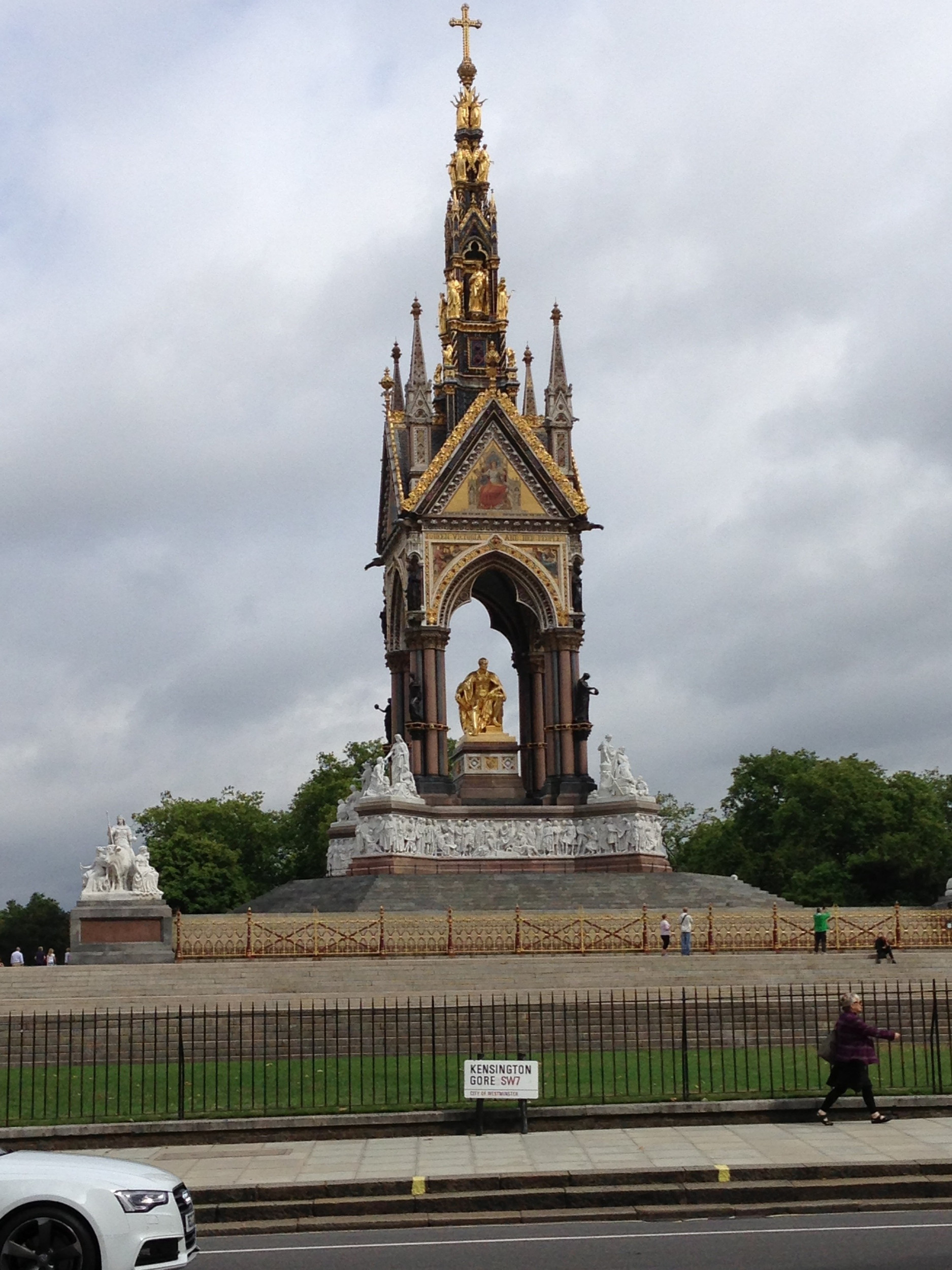 Foreign tour Prince Albert Memorial