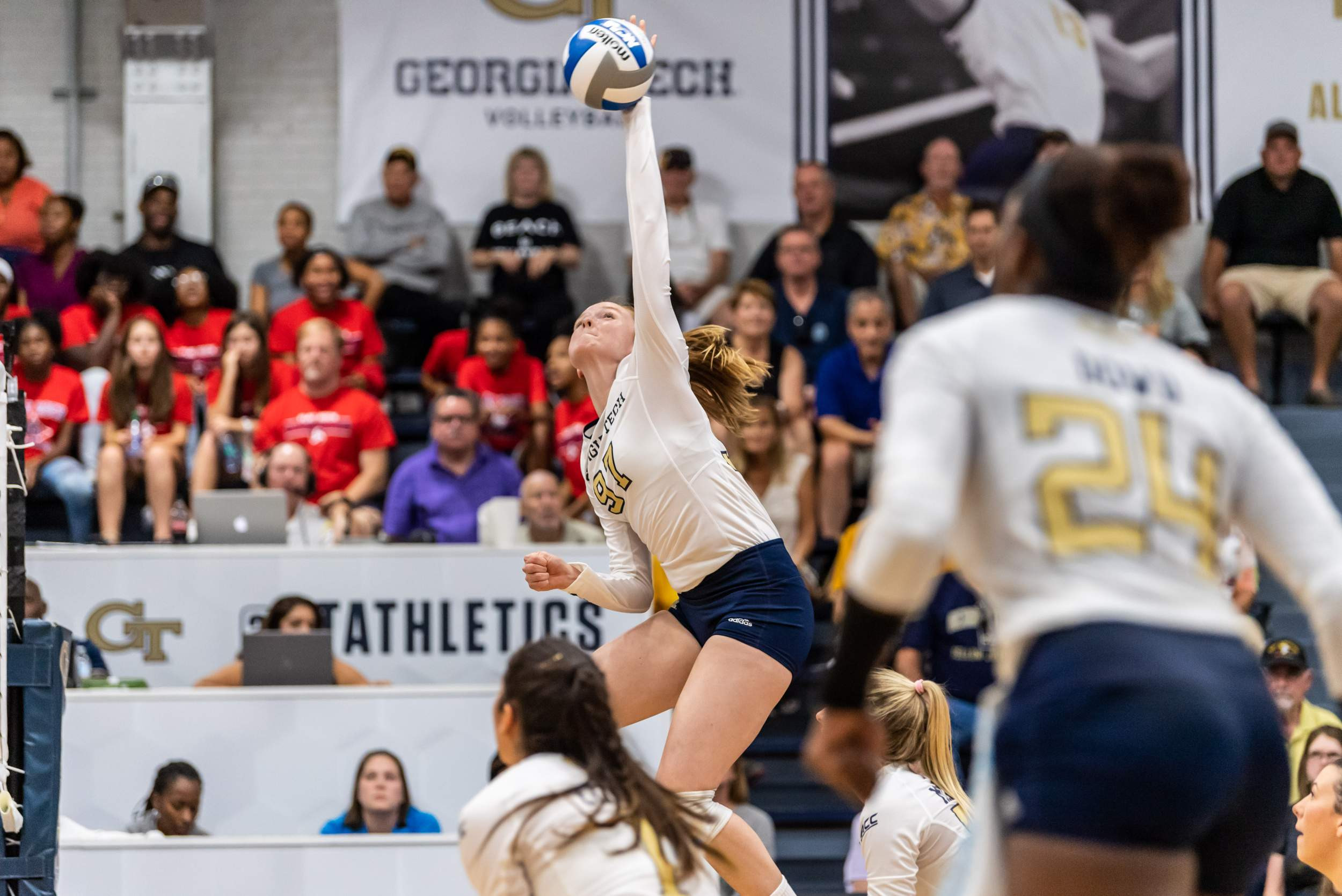 Photos Volleyball vs. Long Beach State Tech Yellow Jackets