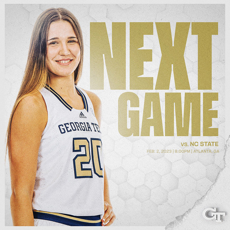 Women's Basketball Welcomes No. 15/13 NC State – Women's Basketball —  Georgia Tech Yellow Jackets