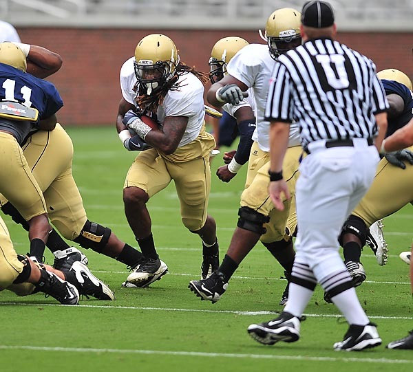 Georgia Tech FootballScrimmage PracticeAugust 14, 2010Bobby Dodd StadiumAnthony Allen