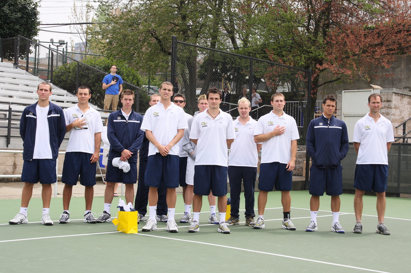 Standing to honor America