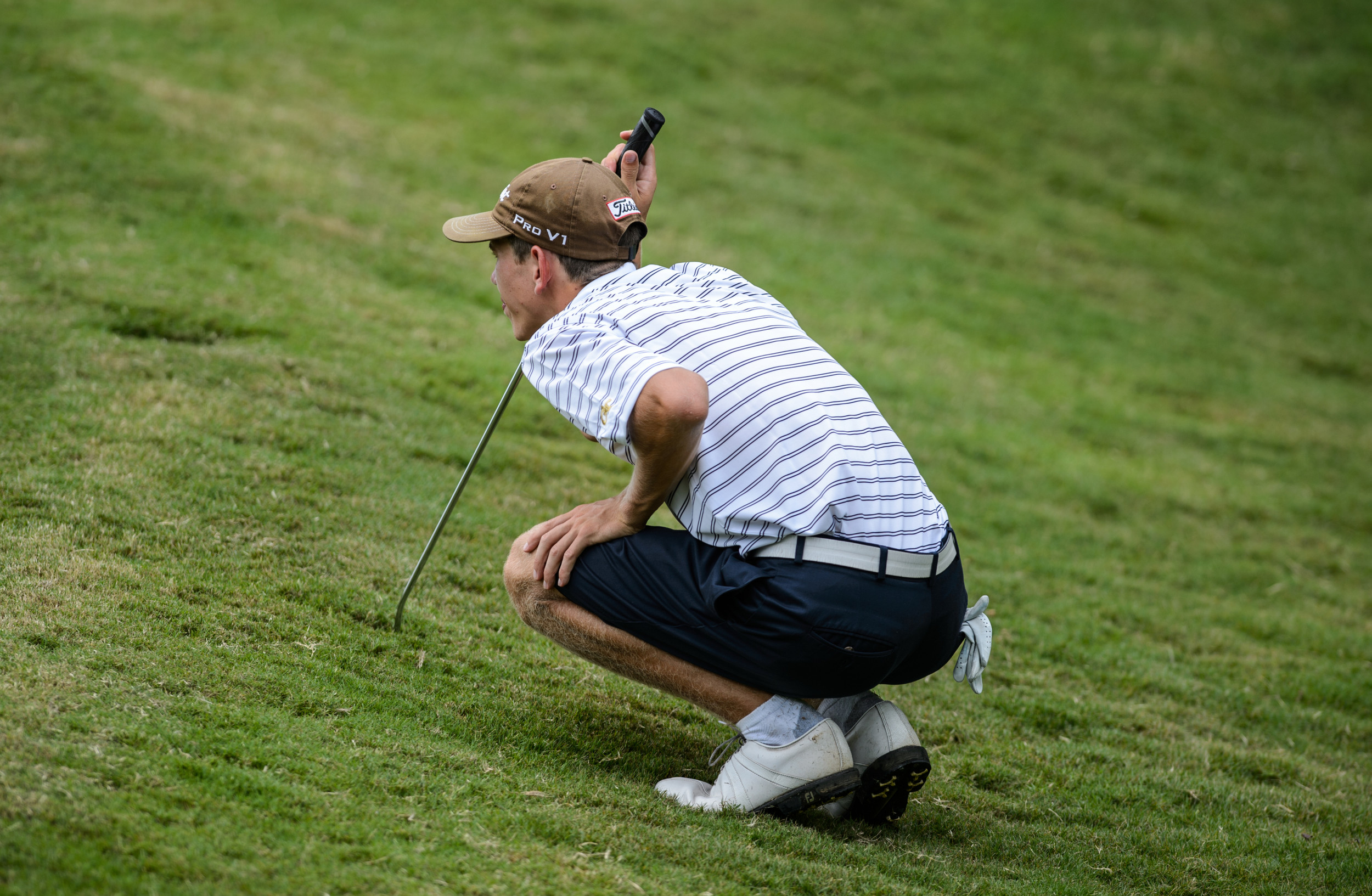 Michael Hines freshman golfer 2012-2013