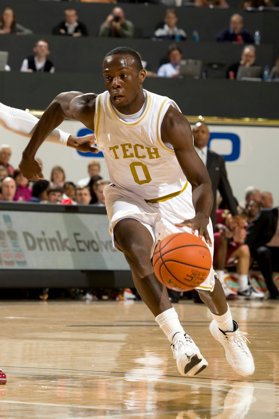 20 December 2009: in the Florida State Seminoles 66-59 overtime victory over the Georgia Tech Yellow Jackets at Alexander Memorial Coliseum in Atlanta, GA.