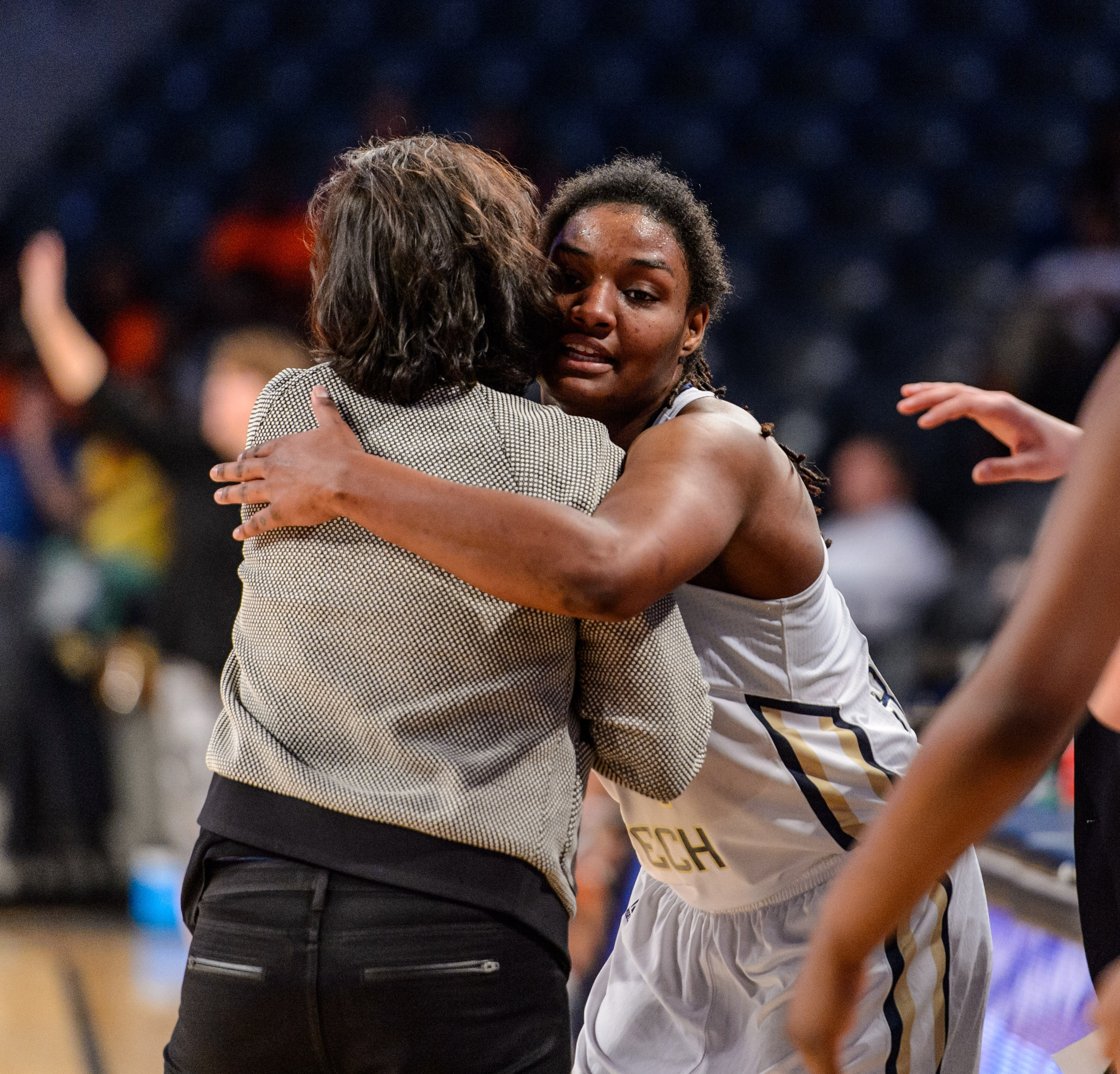 Coach MaChelle Joseph, Roddreka Rogers (54)