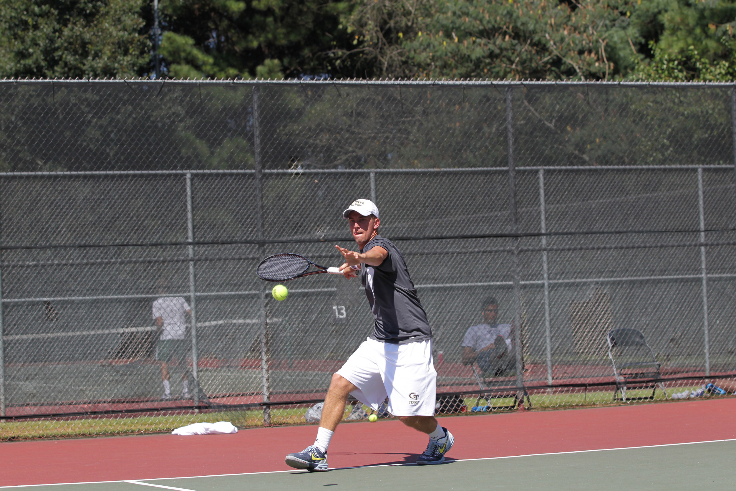 Colin Edwards at the 2013 Southern Intercollegiate Championships in Athens, Ga.