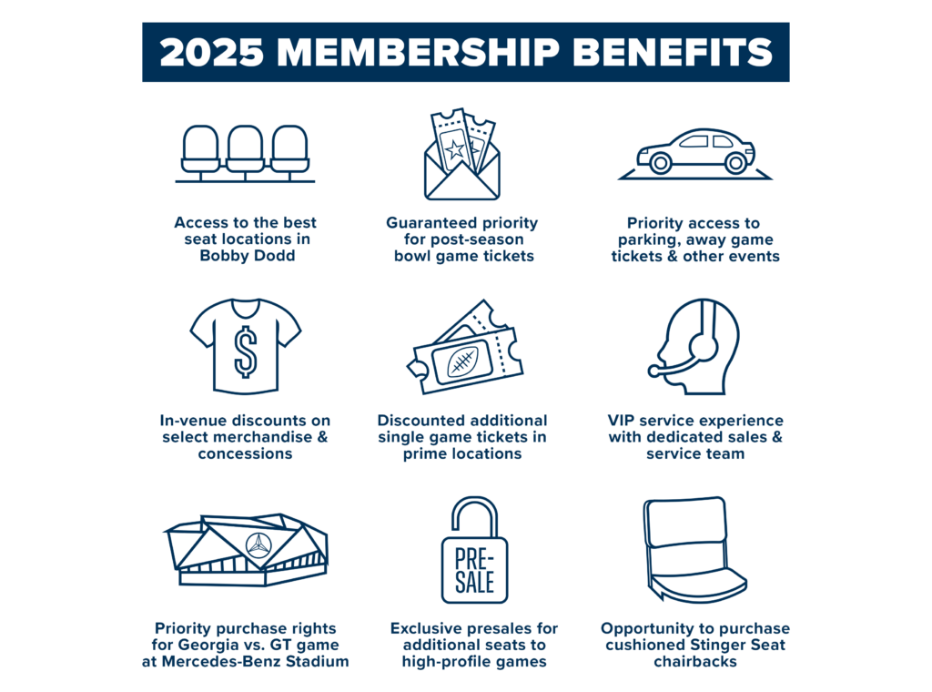 2025 Georgia Tech Football Season Ticket Benefits