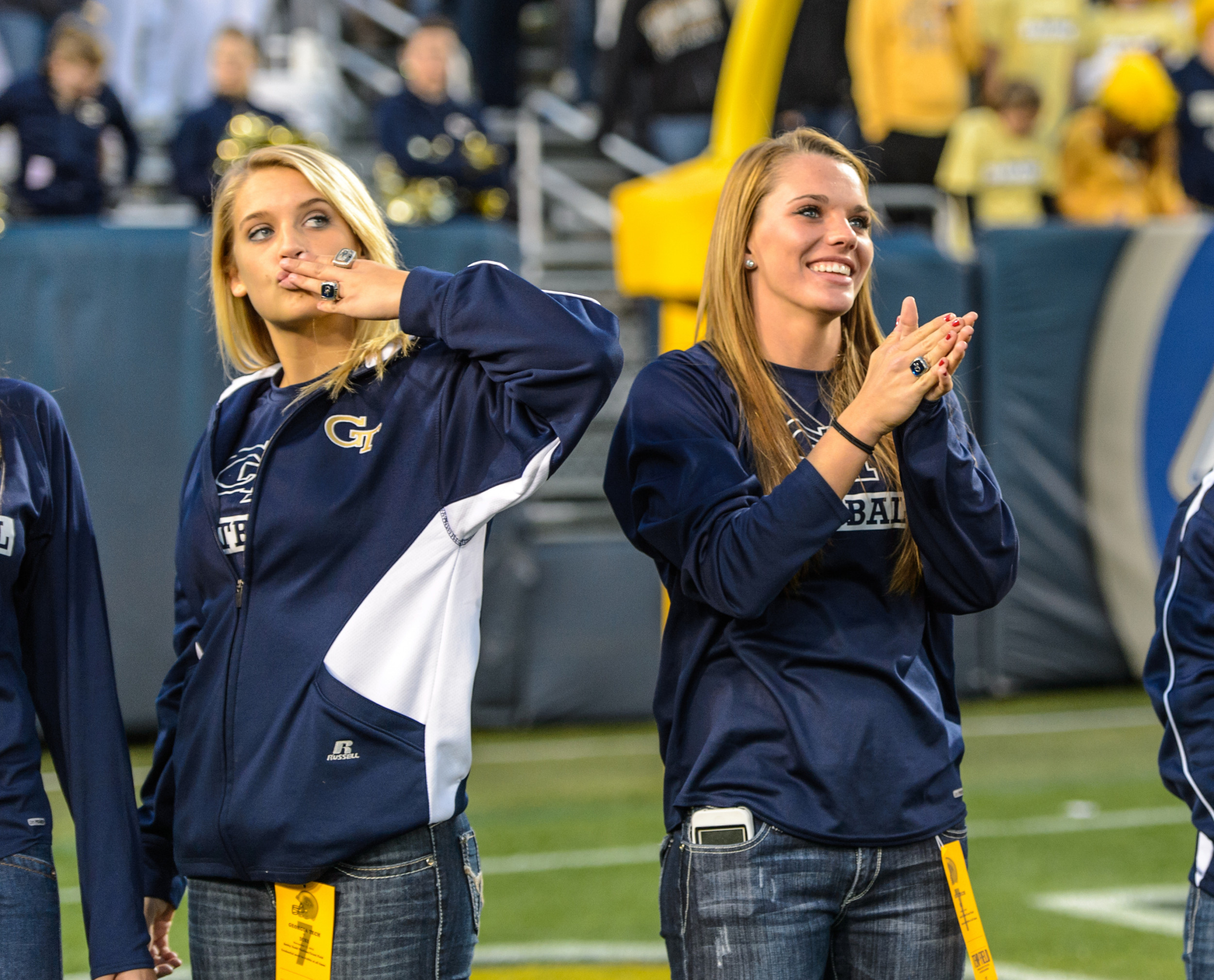 Georgia Tech Softball receives their 2012 ACC Championship Rings.