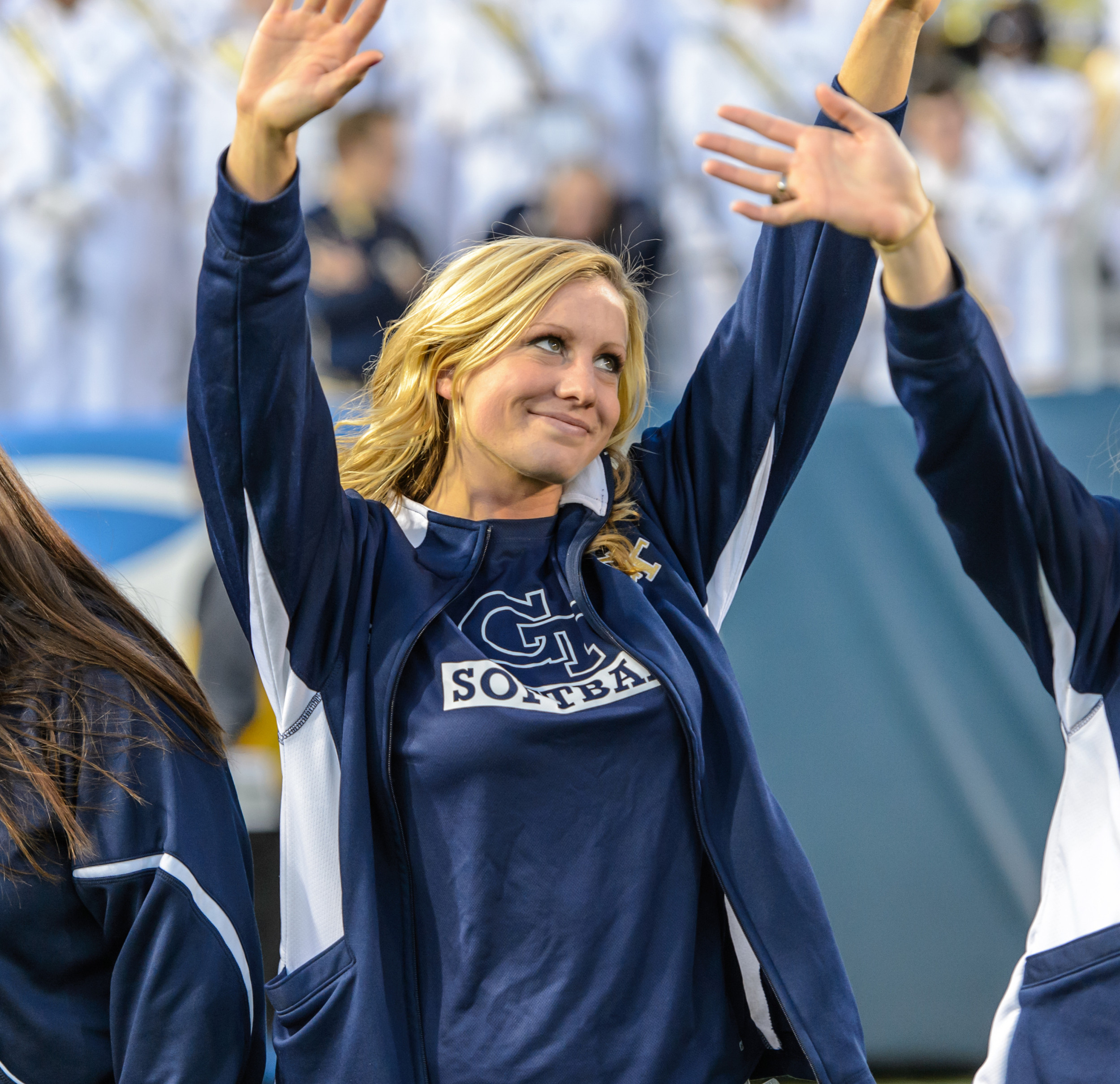 Georgia Tech Softball receives their 2012 ACC Championship Rings.