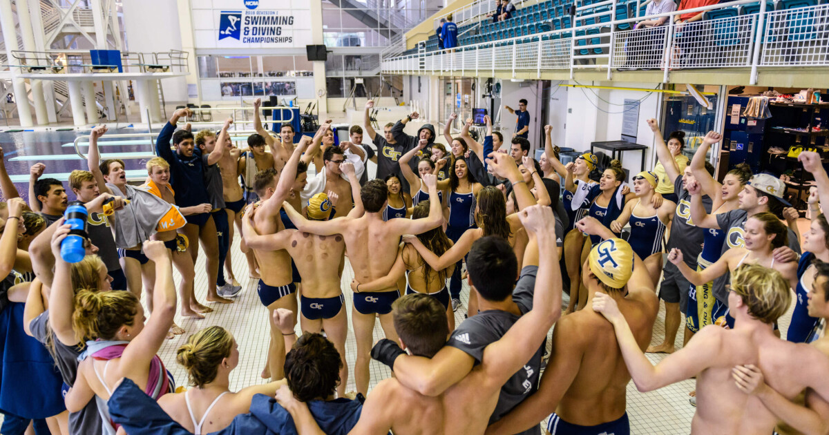 VIDEO SwimDive Judges ESPN Diving Contest Tech Yellow Jackets