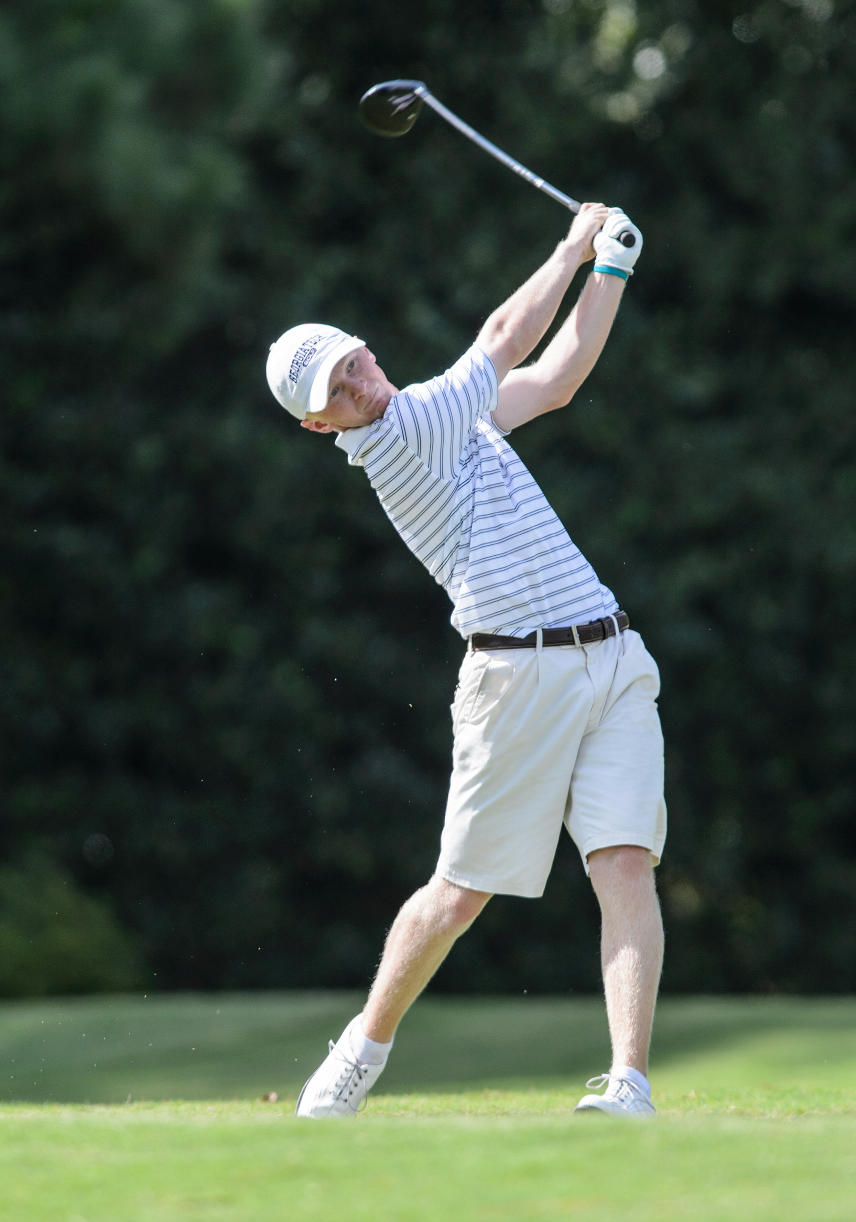 Anders Albertson during team qualifying at East Lake Golf Club, August 31, 2012