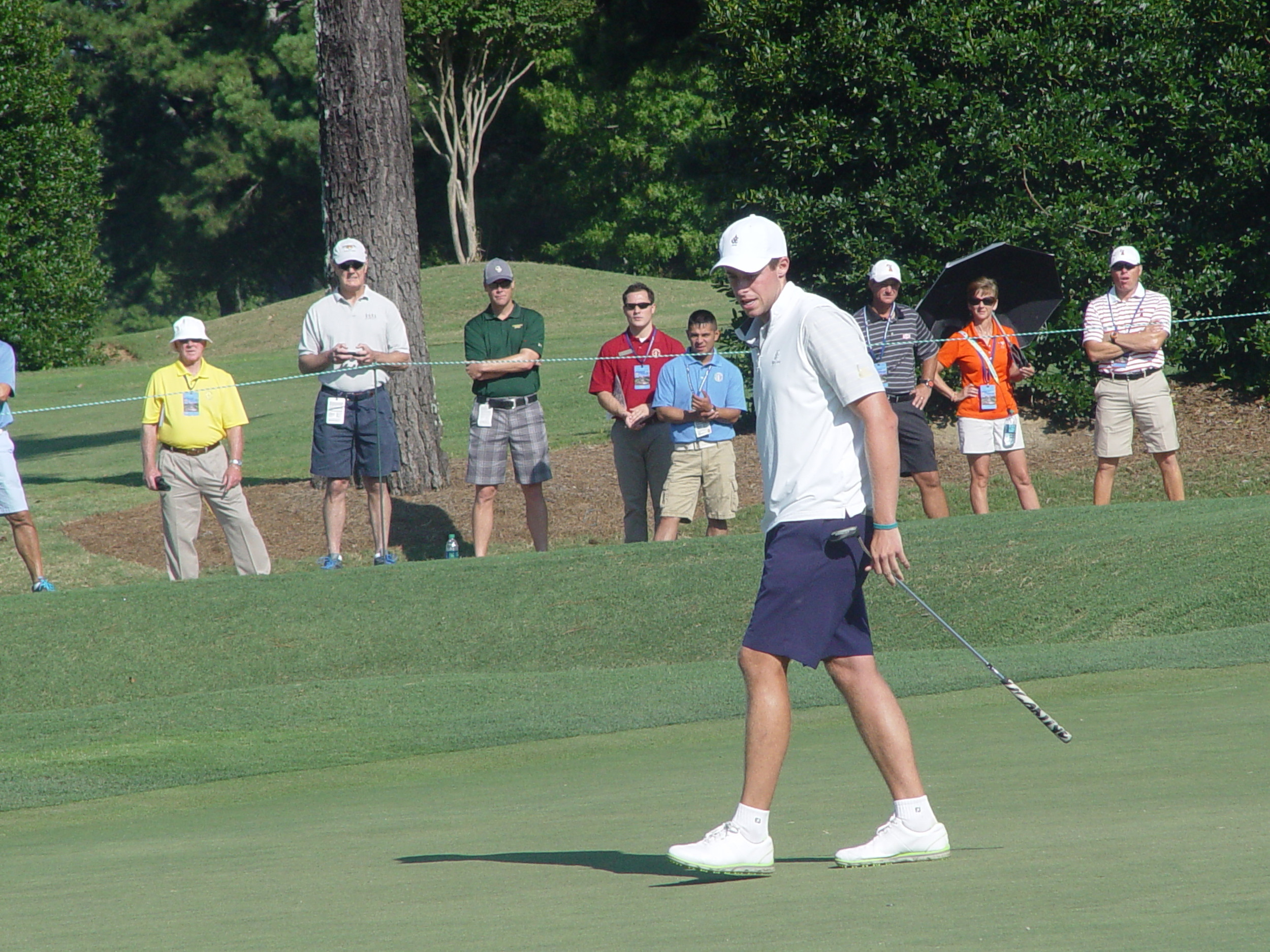 Bo Andrews during the second round of match play at the U.S. Amateur, August 14, 2014, Atlanta Athletic Club, Johns Creek, Ga.
