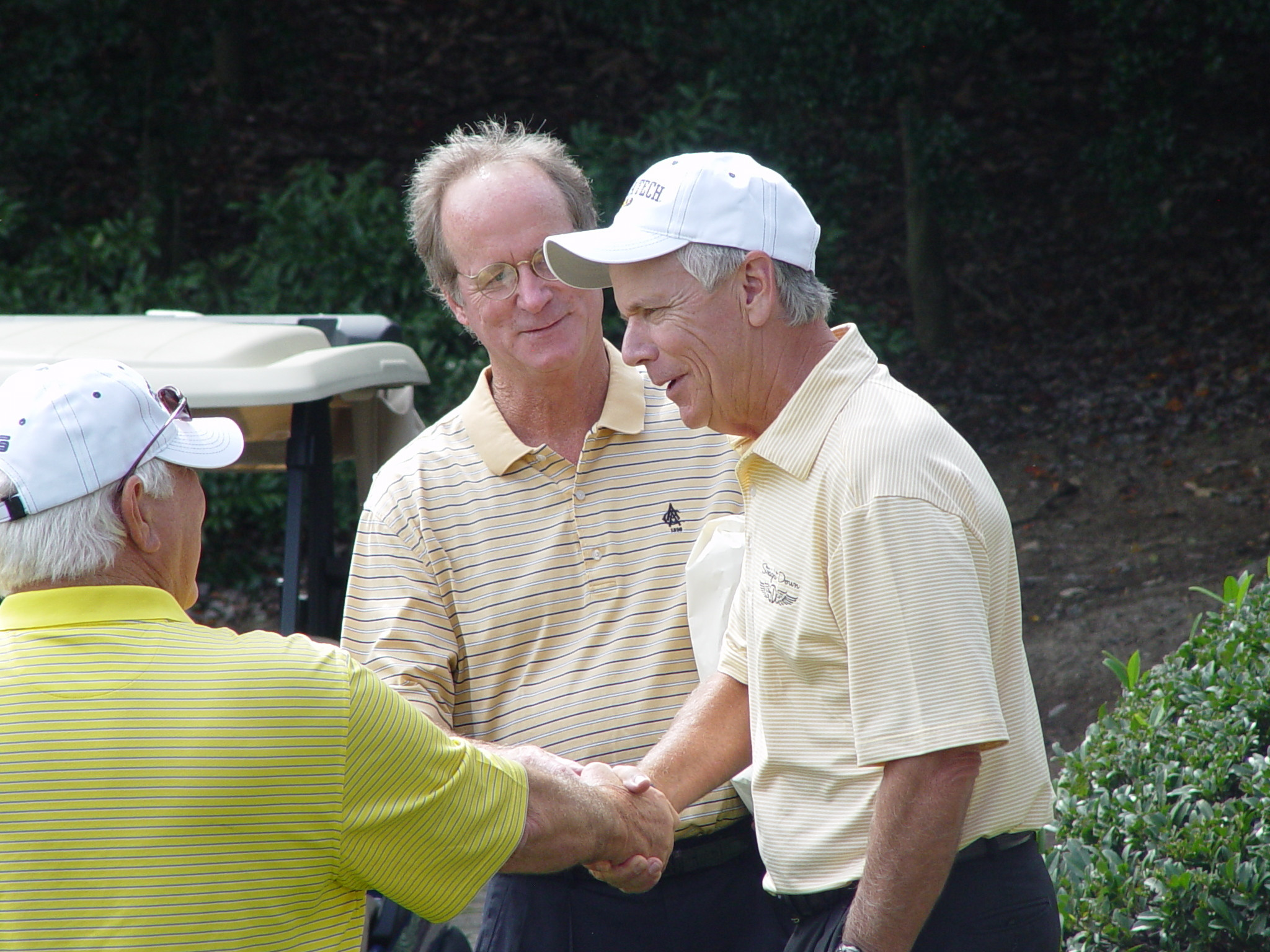 Larry Mize at the Ramblinwreck Cup - Golf Club of Georgia, October 5, 2015