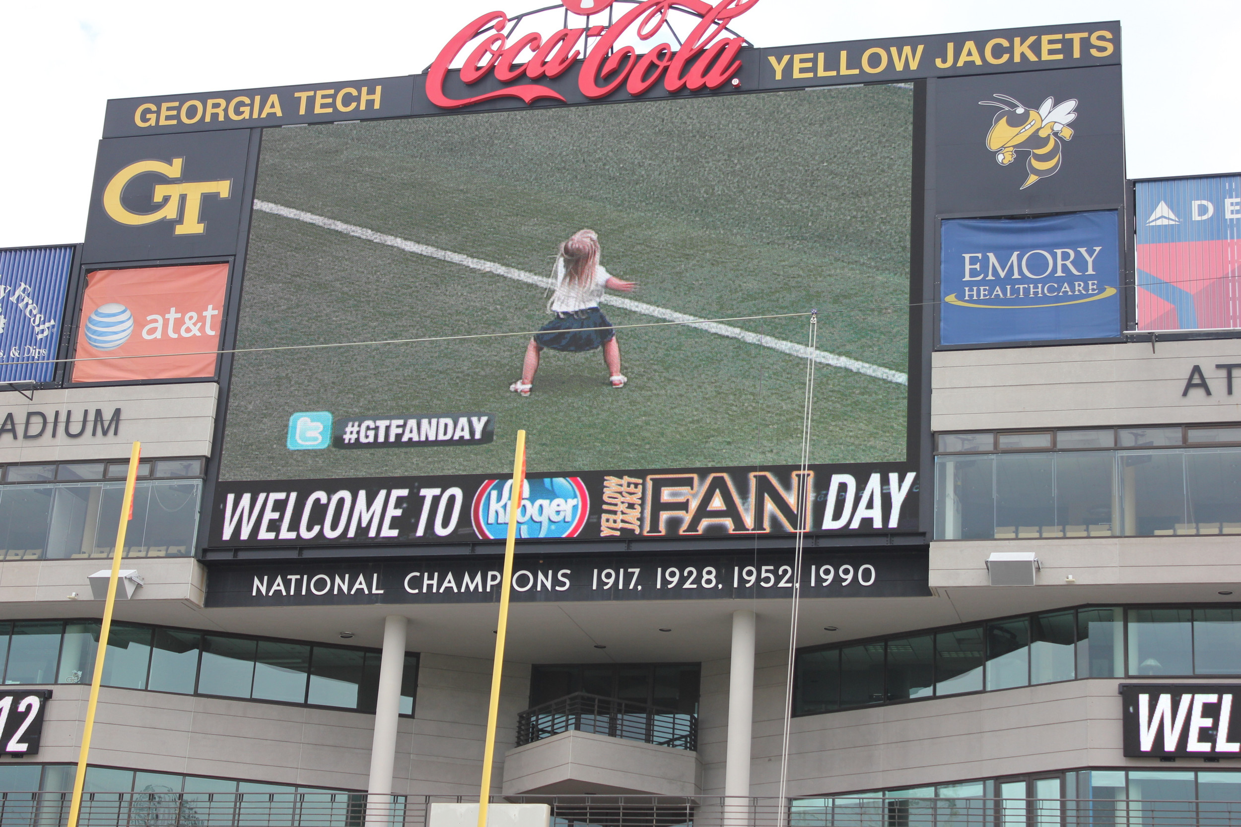 2012 Yellow Jacket Fan Day