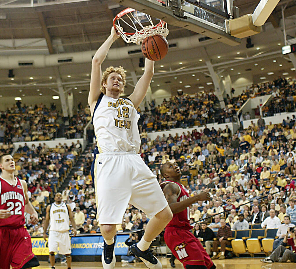 Whose number is it men s basketball georgia tech yellow jackets