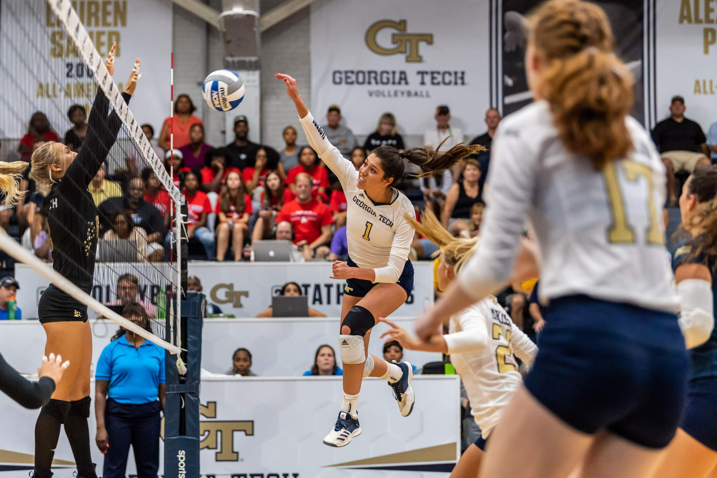 Photos Volleyball vs. Long Beach State Tech Yellow Jackets