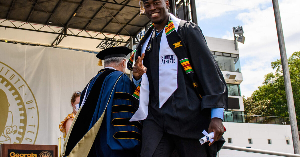 Tech Sets Record with 90% Graduation Success Rate – Athletics — Georgia